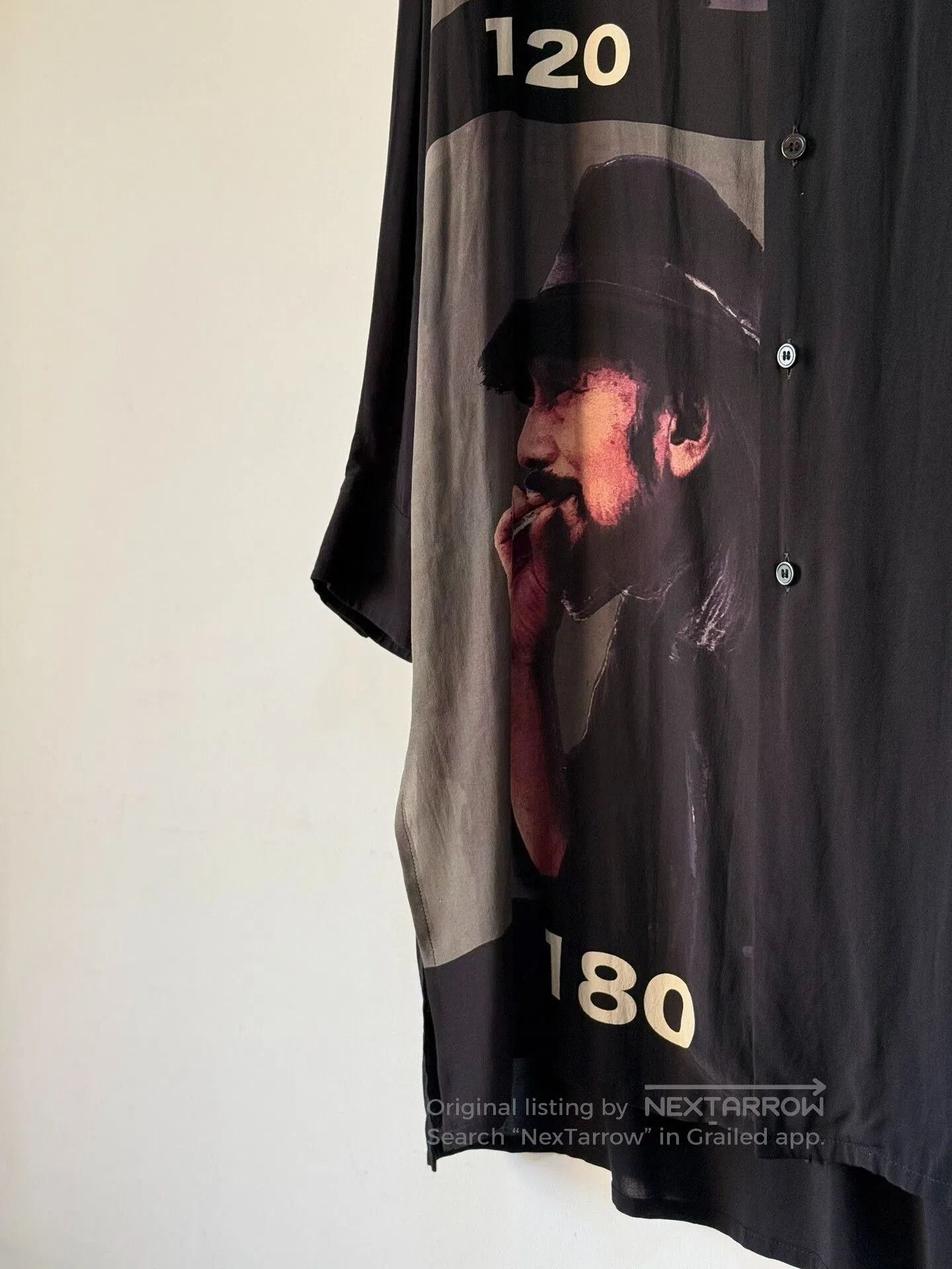 Yohji Yamamoto Yohji Yamamoto Black Scandal Silk Shirt. Size L / US 10 / IT 46 - 7 Thumbnail