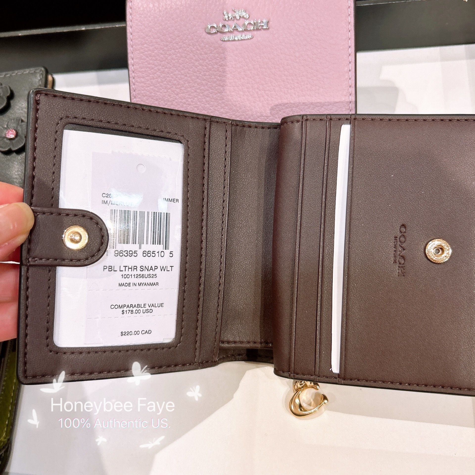 Coach Snap Wallet C2862 Size ONE SIZE - 2 Thumbnail
