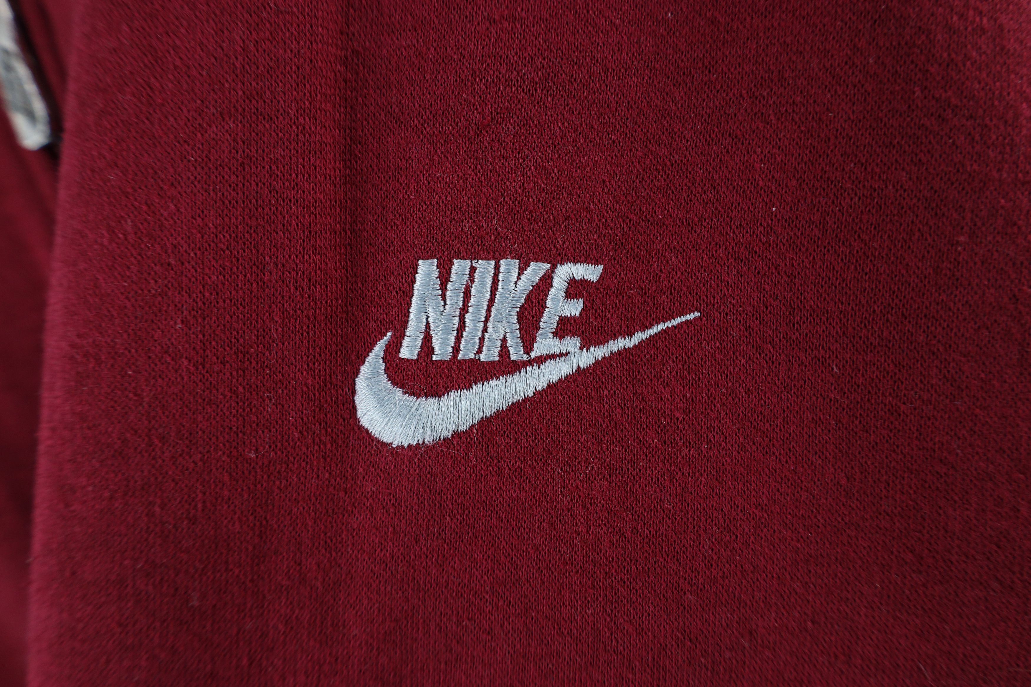 Nike × Vintage Vintage 80s Nike Scott Mini Swoosh Warm Up Track Jacket Size US L / EU 52-54 / 3 - 4 Thumbnail