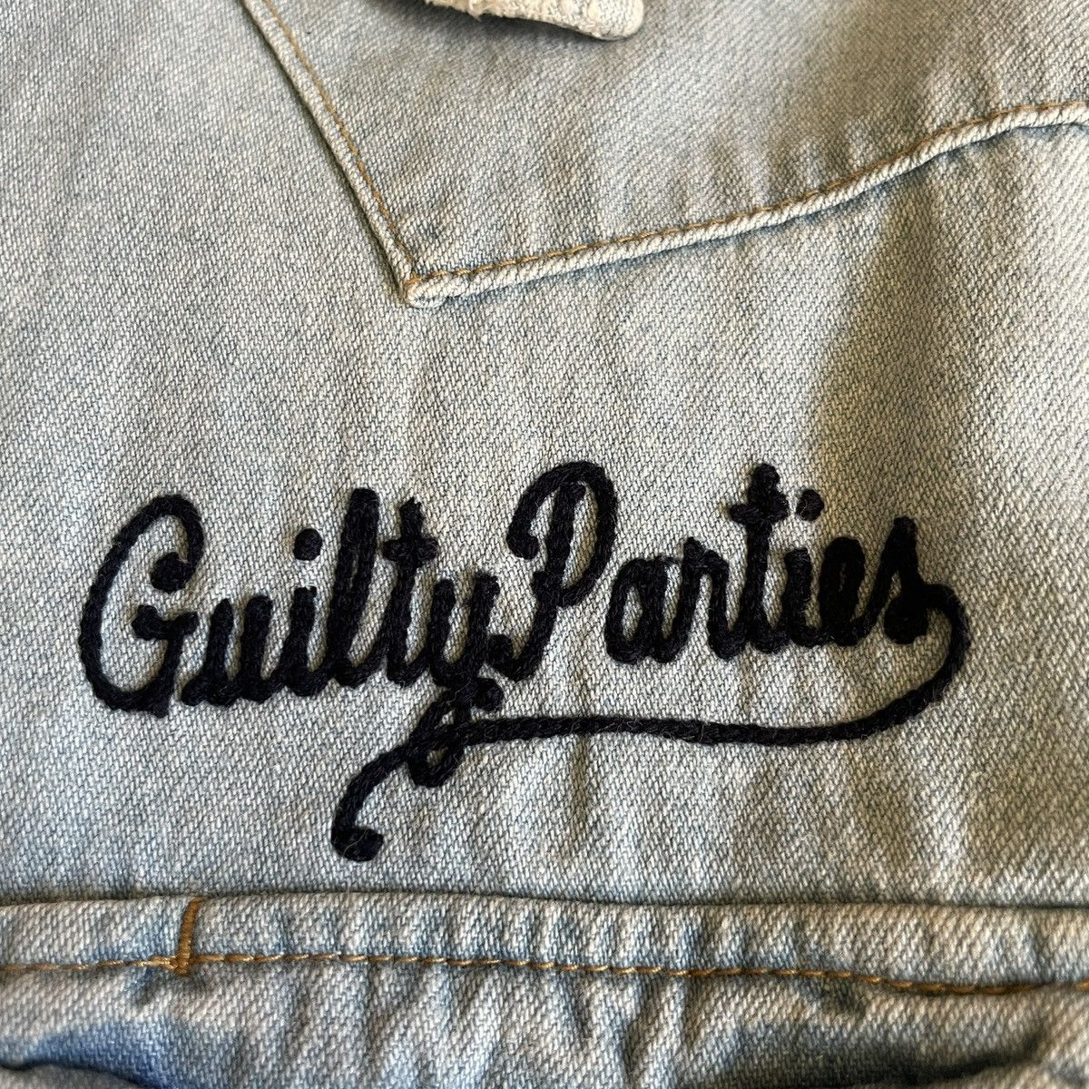 Japanese Brand × Wacko Maria Wacko Maria Guilty Parties Cincinnati Rockers Denim shirt Size US S / EU 44-46 / 1 - 3 Thumbnail