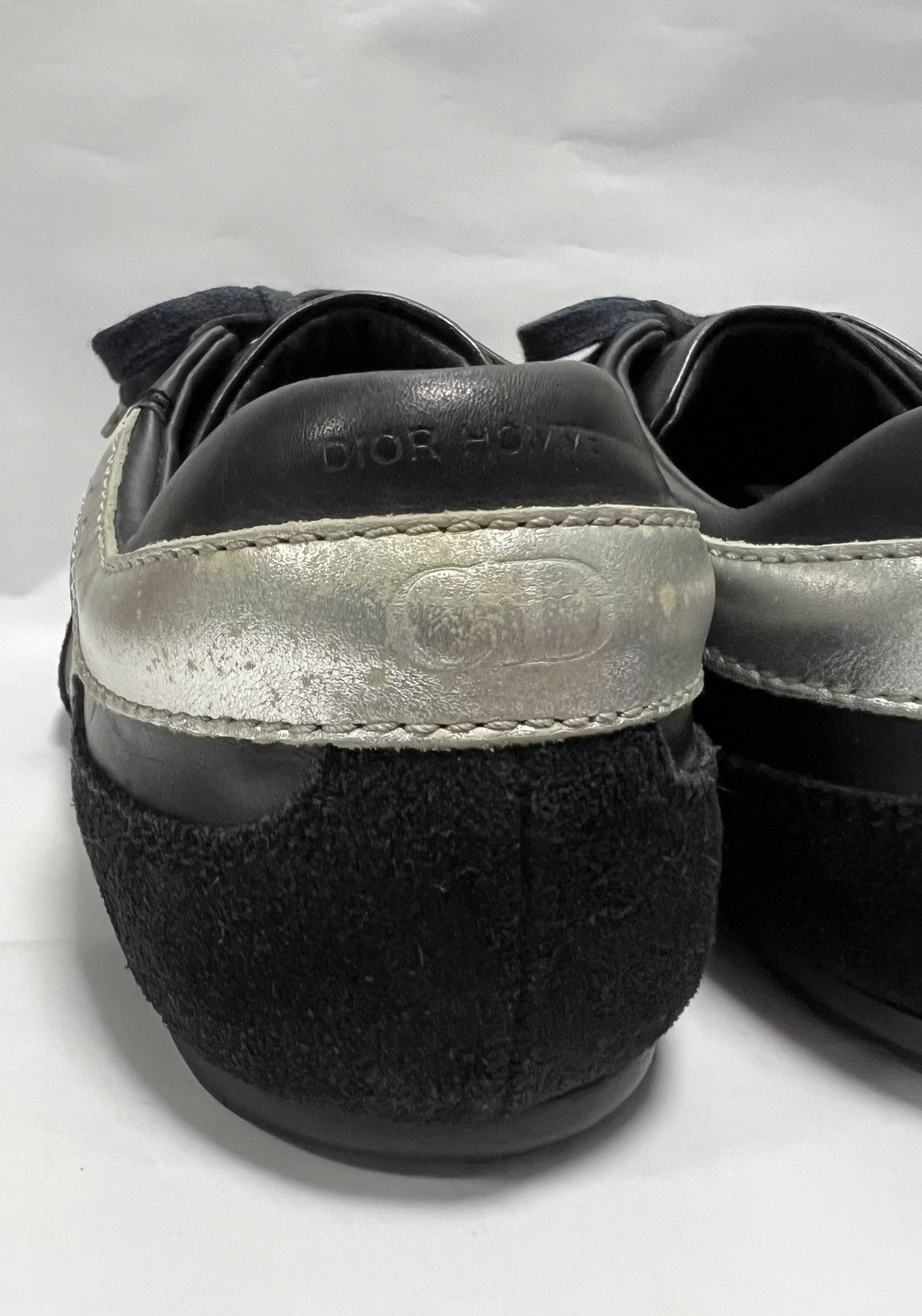 Dior × Hedi Slimane Dior Homme - S/S 07’ - B34 Suede Leather Low Trainers Size US 7.5 / EU 40-41 - 14 Thumbnail