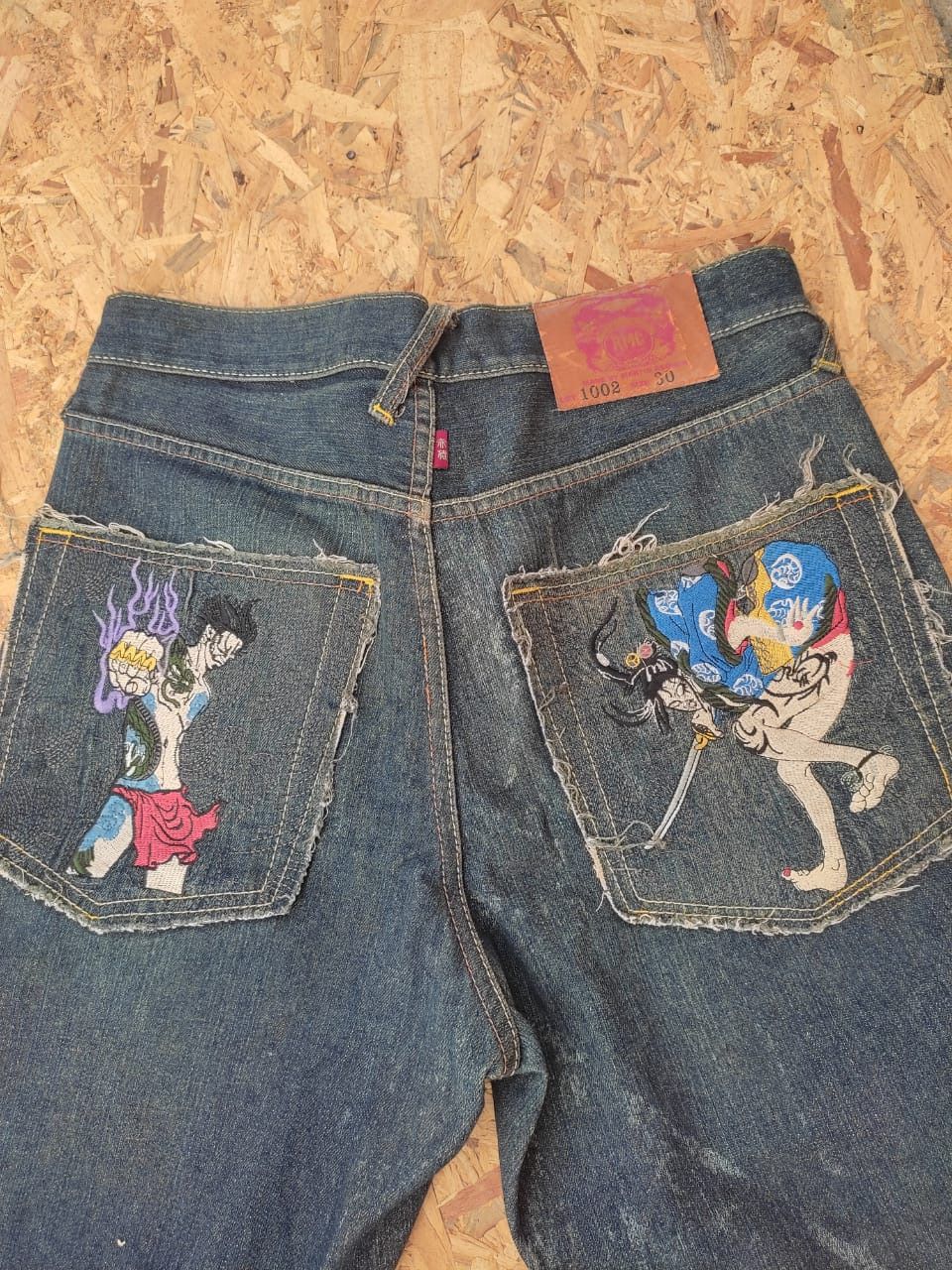 Japanese Brand × Tornado Mart RARE‼️JAPANESE RMC STYLE DISTRESSED JEANS Size US 34 / EU 50 - 2 Thumbnail