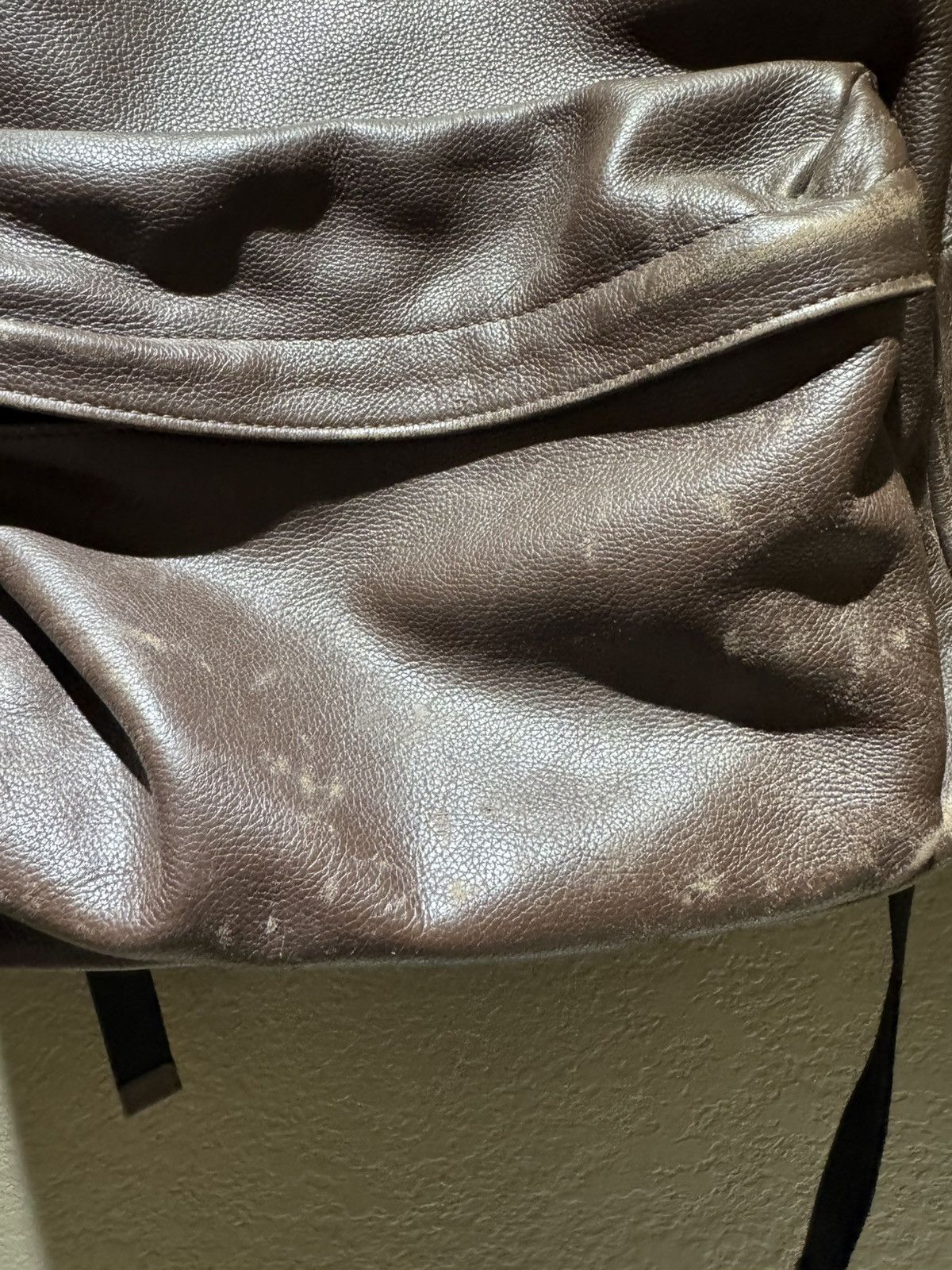 Coach 2000s Vintage Coach Leather Backpack Brown Worn Scuffs Size ONE SIZE - 3 Thumbnail