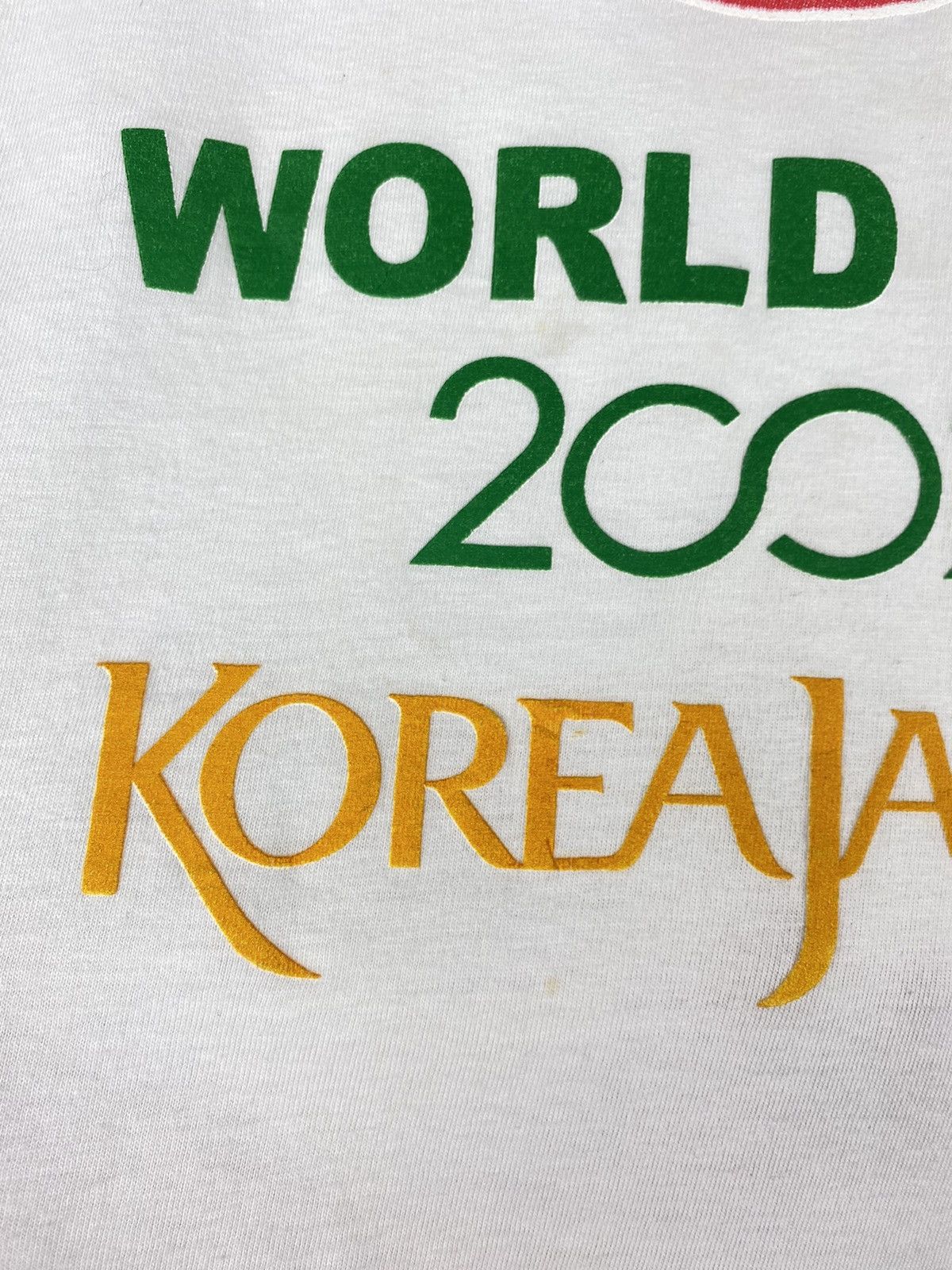 Vintage Ireland 2002 World Cup Korea Japan Football Soccer T Shirt Size US L / EU 52-54 / 3 - 6 Thumbnail