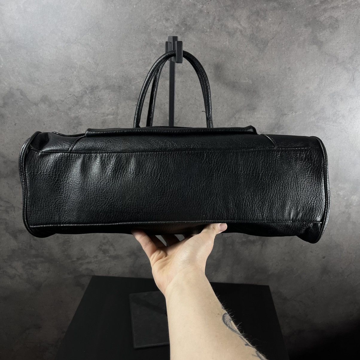 Japanese Brand Vintage Y2K Avant Garde City Bag Style Hand Shoulder Bag Size ONE SIZE - 8 Thumbnail