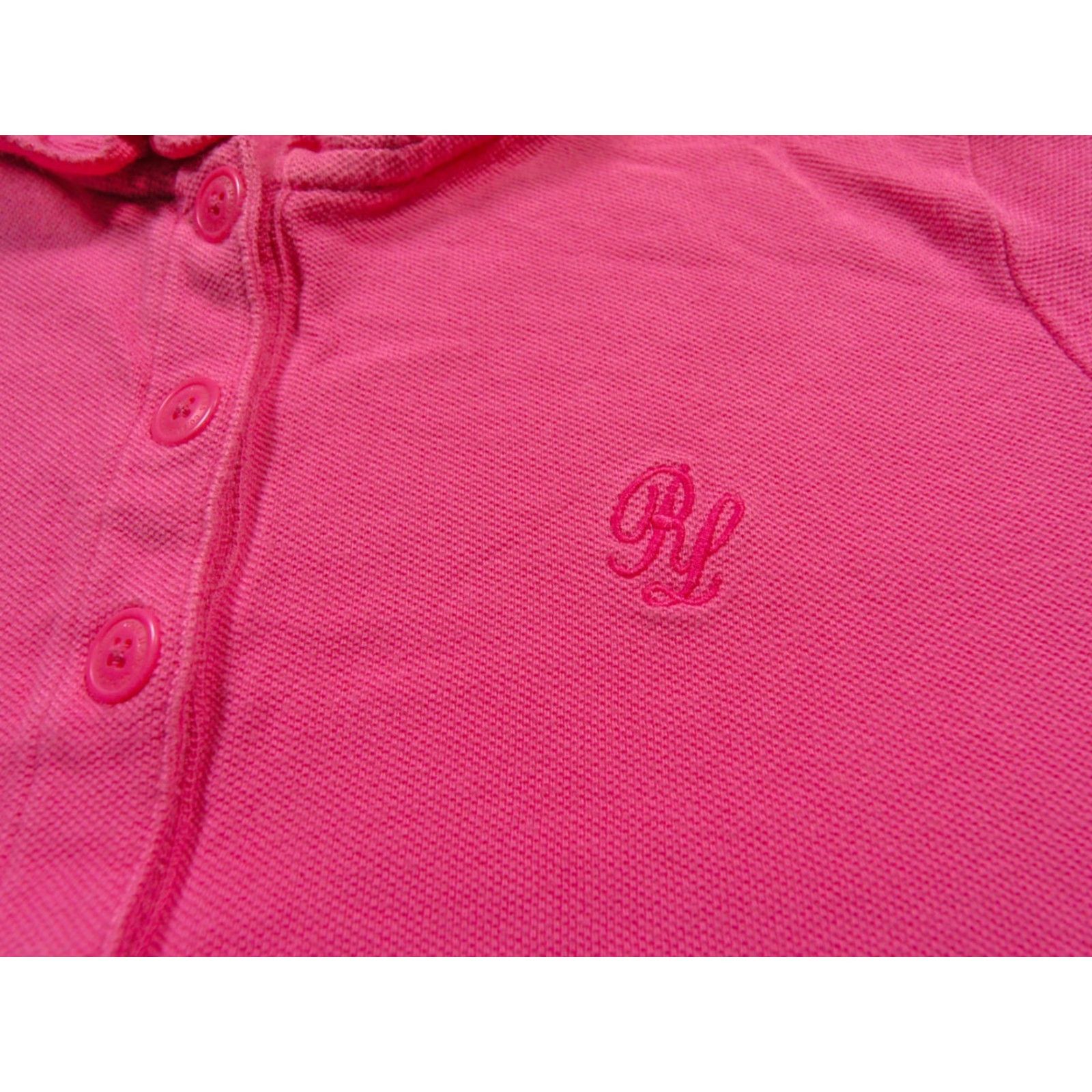 RLX Ralph Lauren Polo Jeans Ralph Lauren Shirt Womens Medium Pink Short Sleeve Ruffle Ladies Size M / US 6-8 / IT 42-44 - 3 Thumbnail