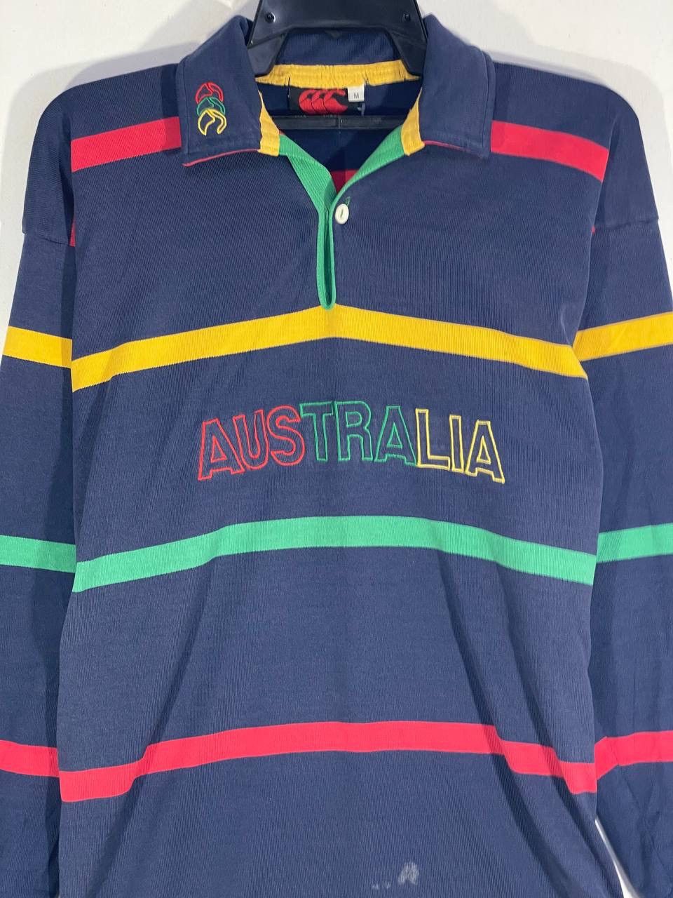 Canterbury of New Zealand Vintage 90s canterbury australia rugby team shirt size M Size US M / EU 48-50 / 2 - 4 Thumbnail