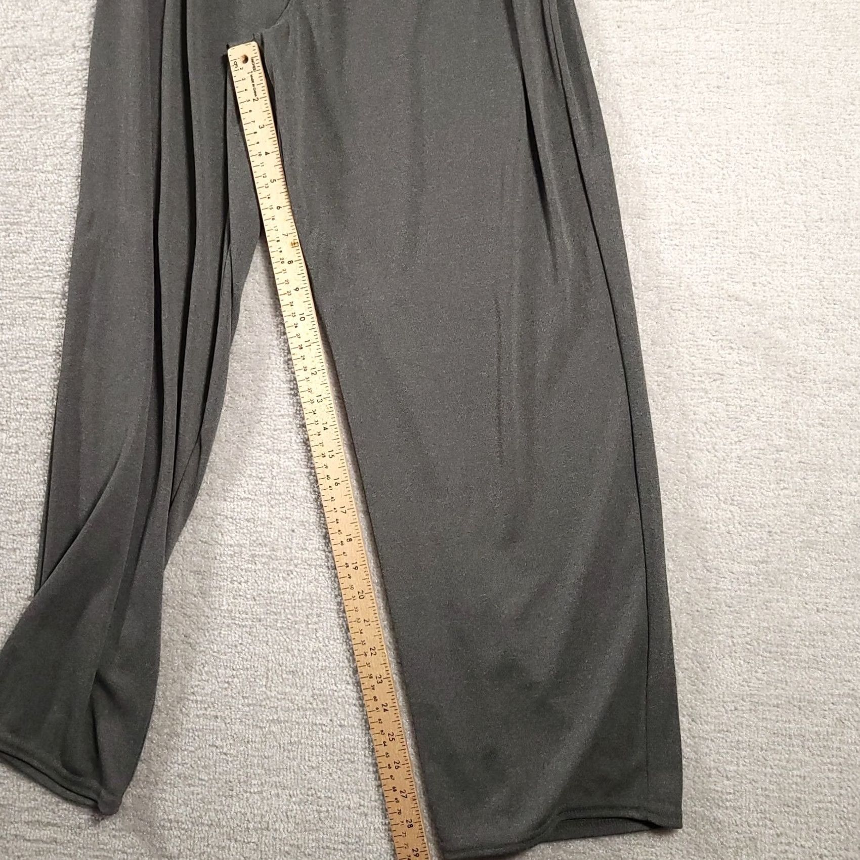 Lee Vintage Kathie Lee Collection Womens Sz L Pull-On Casual Dress Pants Gray Size 36" / US 14 / IT 50 - 5 Thumbnail