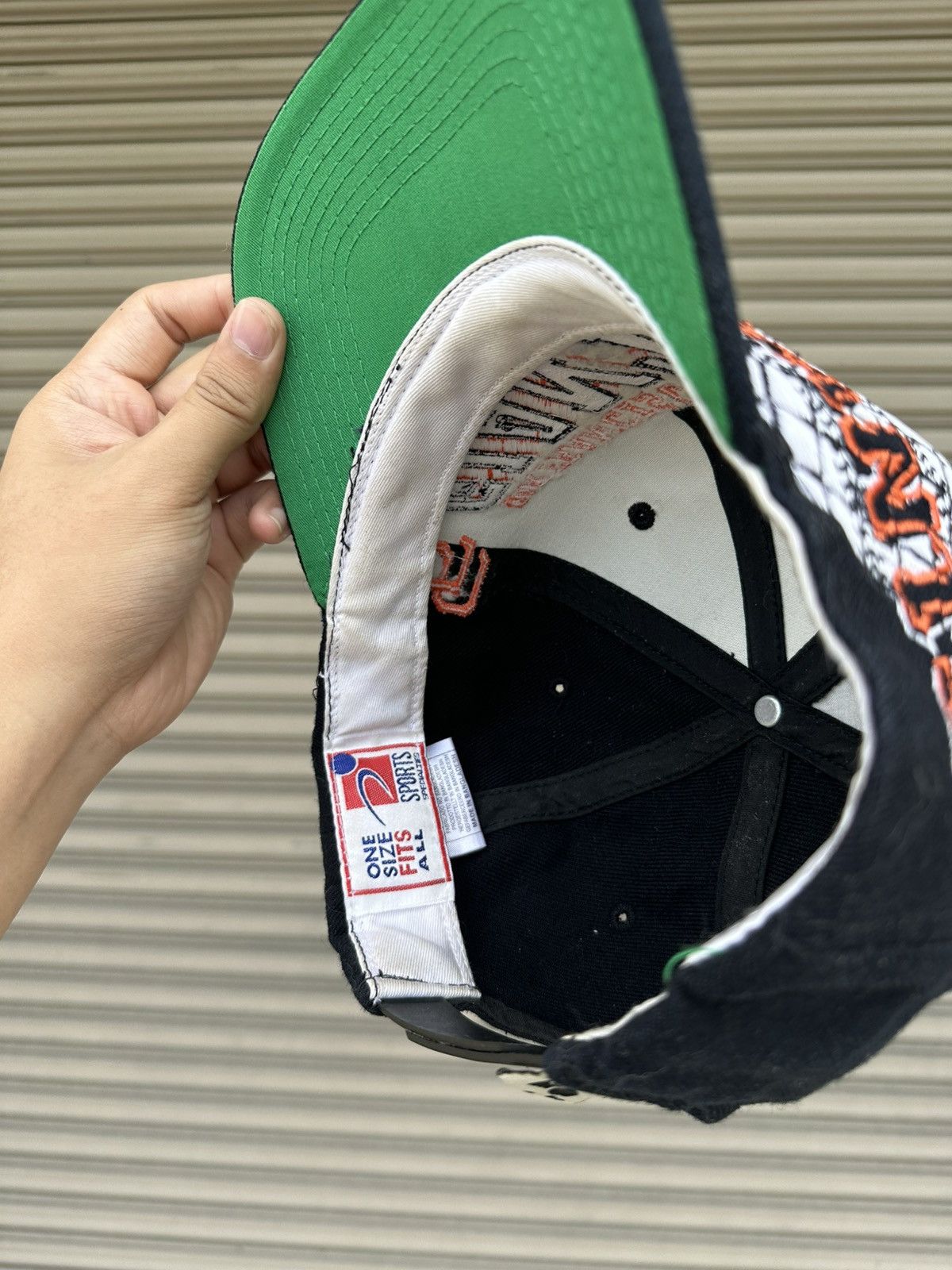 Sports Specialties × Vintage Vintage SF Giants Sports Specialties Grid Hat Size ONE SIZE - 6 Thumbnail