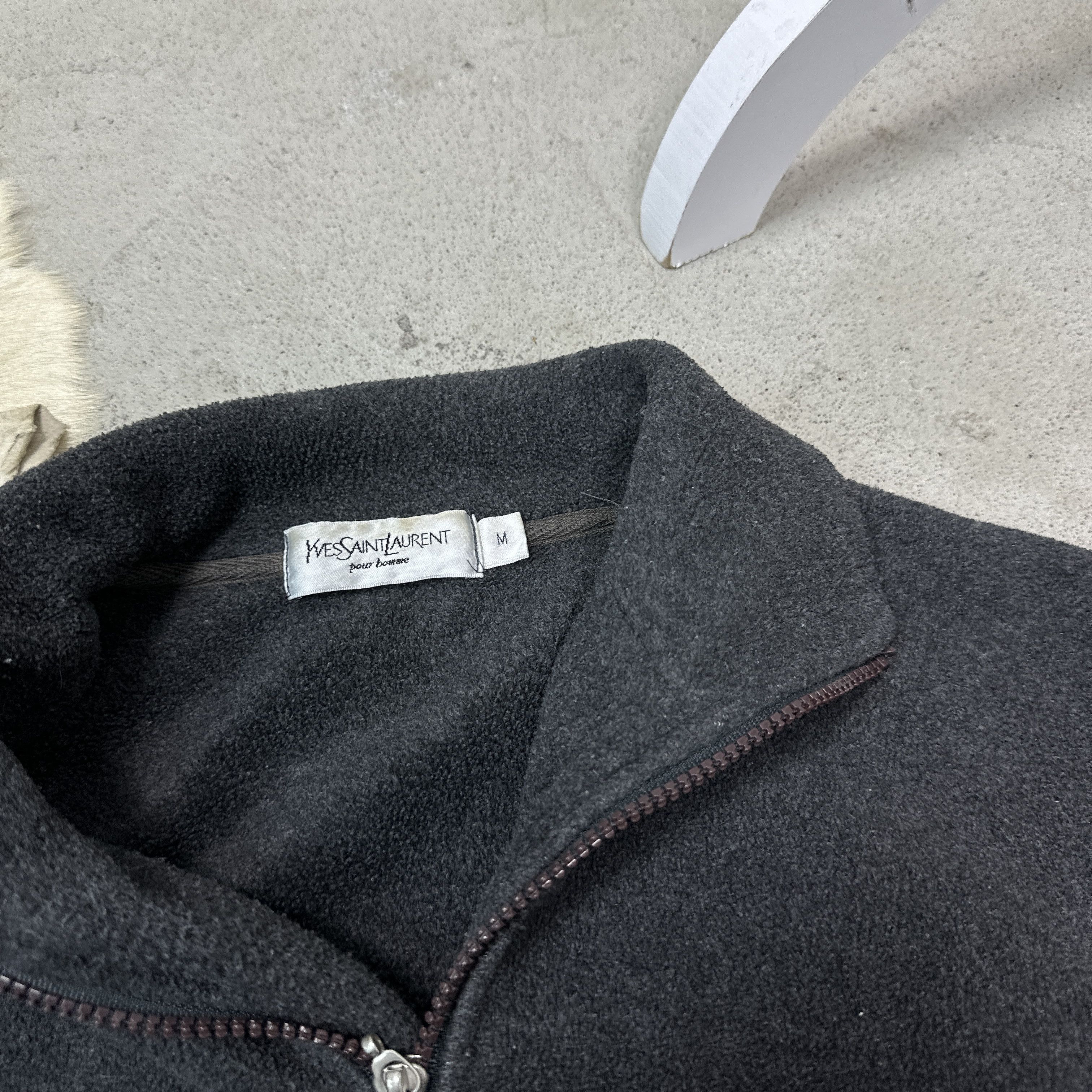 Yves Saint Laurent Vintage Gorpcore Yves Saint Laurent Zip Fleece Y2K Size US M / EU 48-50 / 2 - 3 Thumbnail