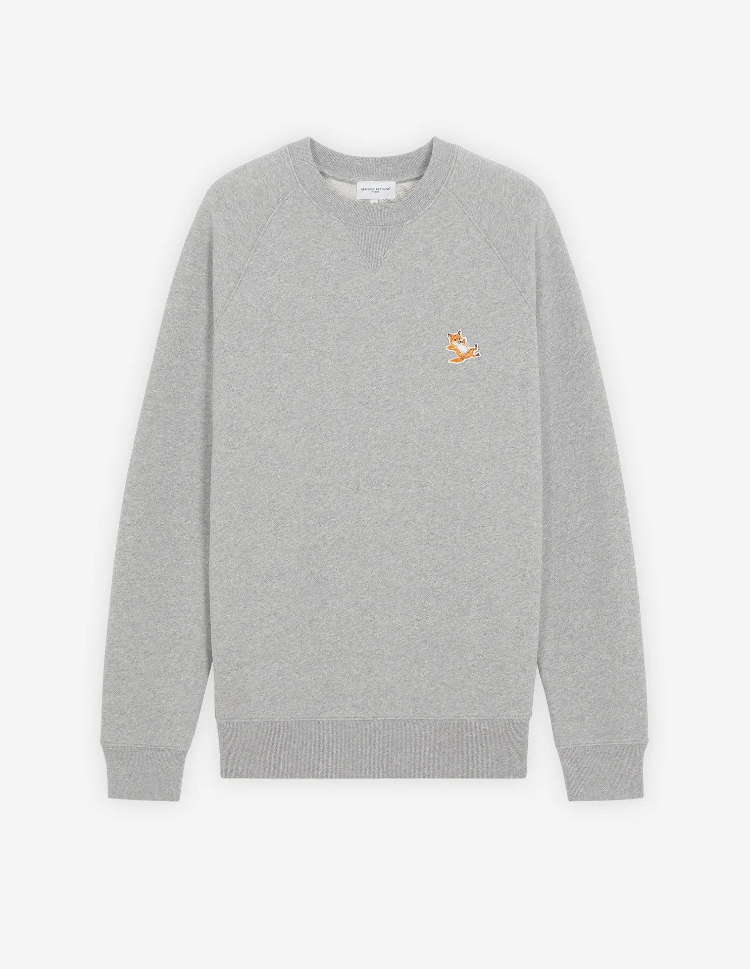 Maison Kitsune Chillax Fox Patch Classic Cotton Fleece Sweatshirt Size US L / EU 52-54 / 3 - 1 Thumbnail