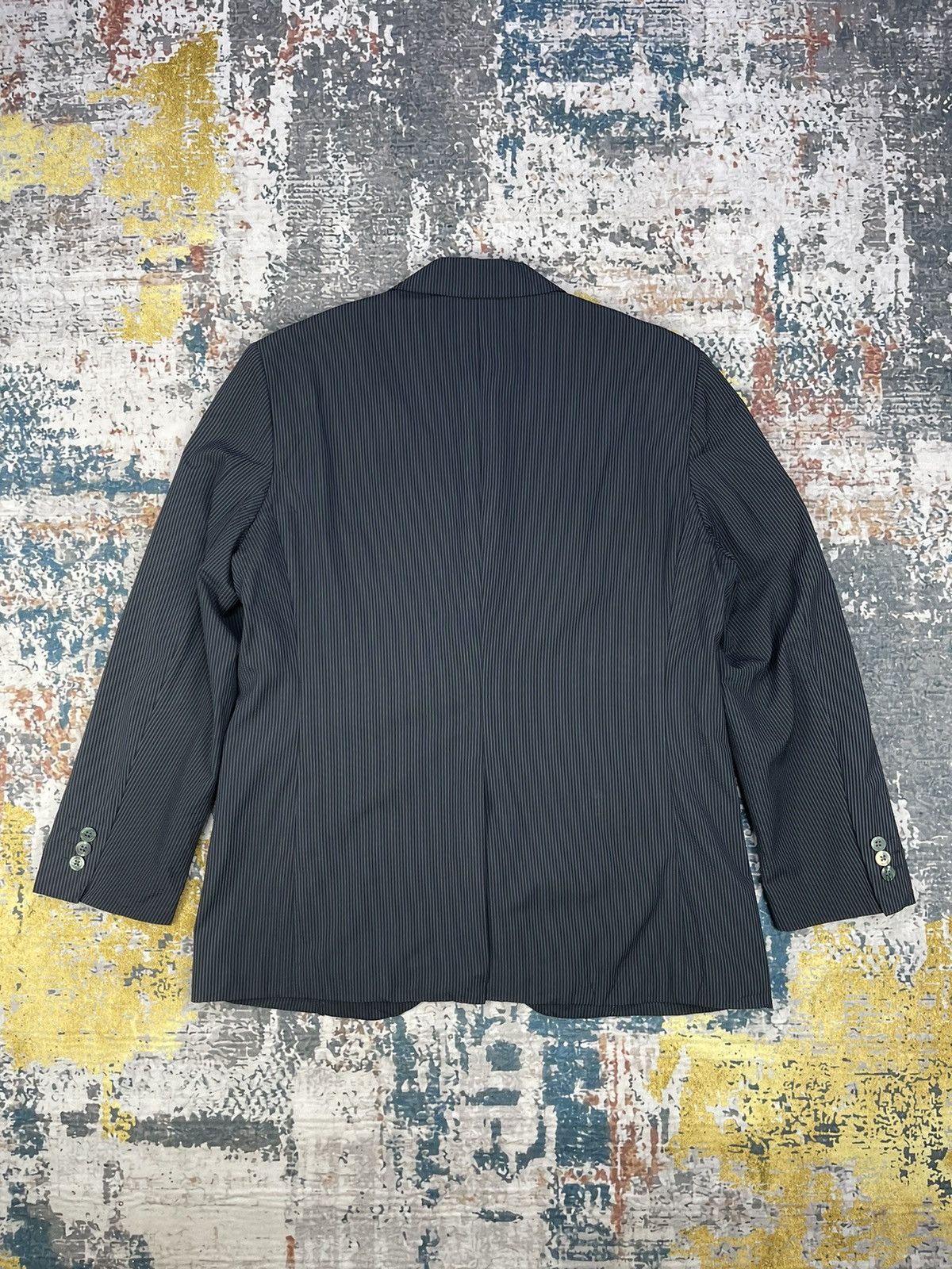 Kansai Yamamoto Kansai Yamamoto Homme Notch Lapel Paisley Lined Blazer Size US M / EU 48-50 / 2 - 5 Thumbnail