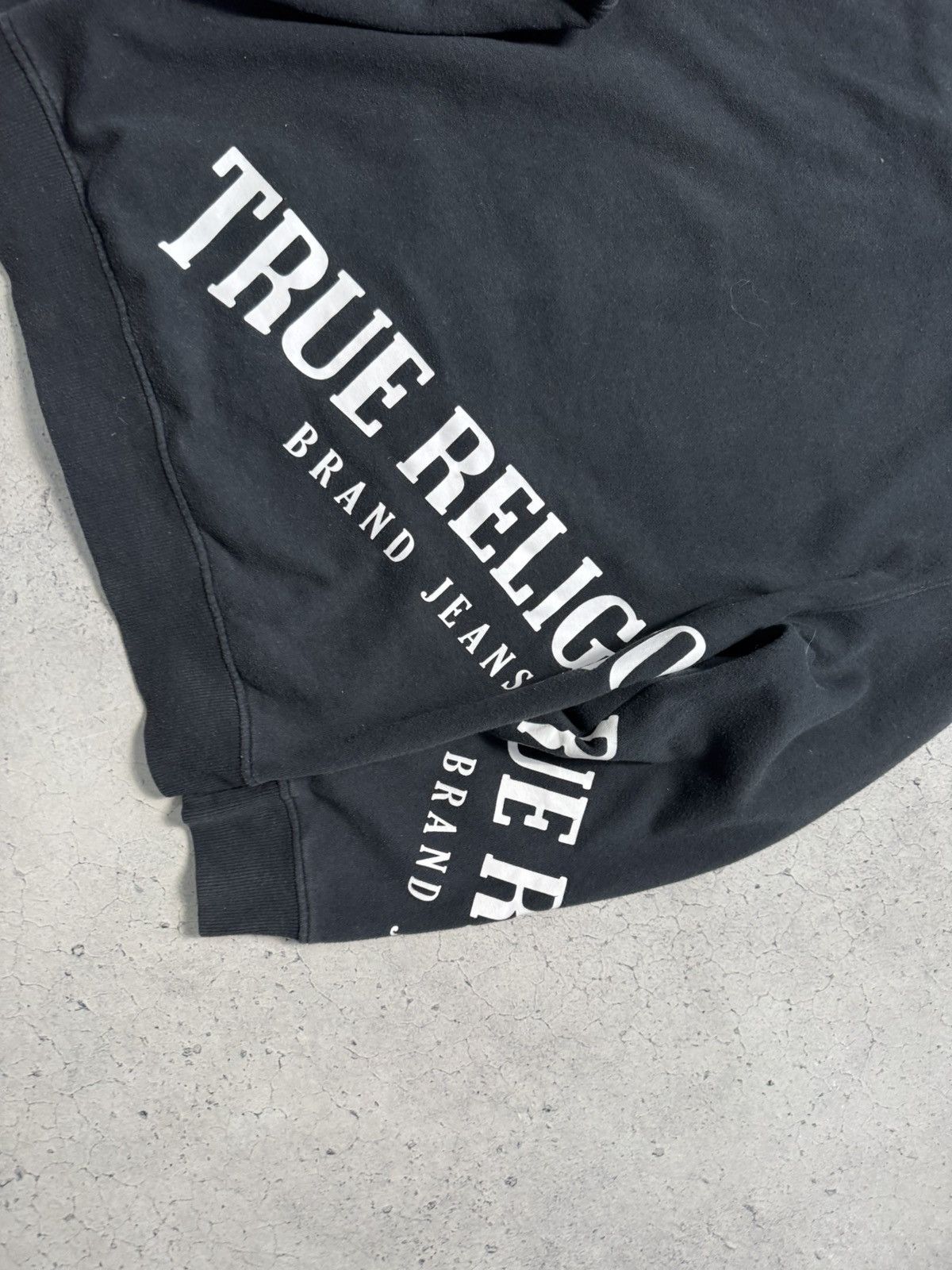True Religion True Religion Monogram Full Zip Hoodie Black Size US L / EU 52-54 / 3 - 10 Thumbnail