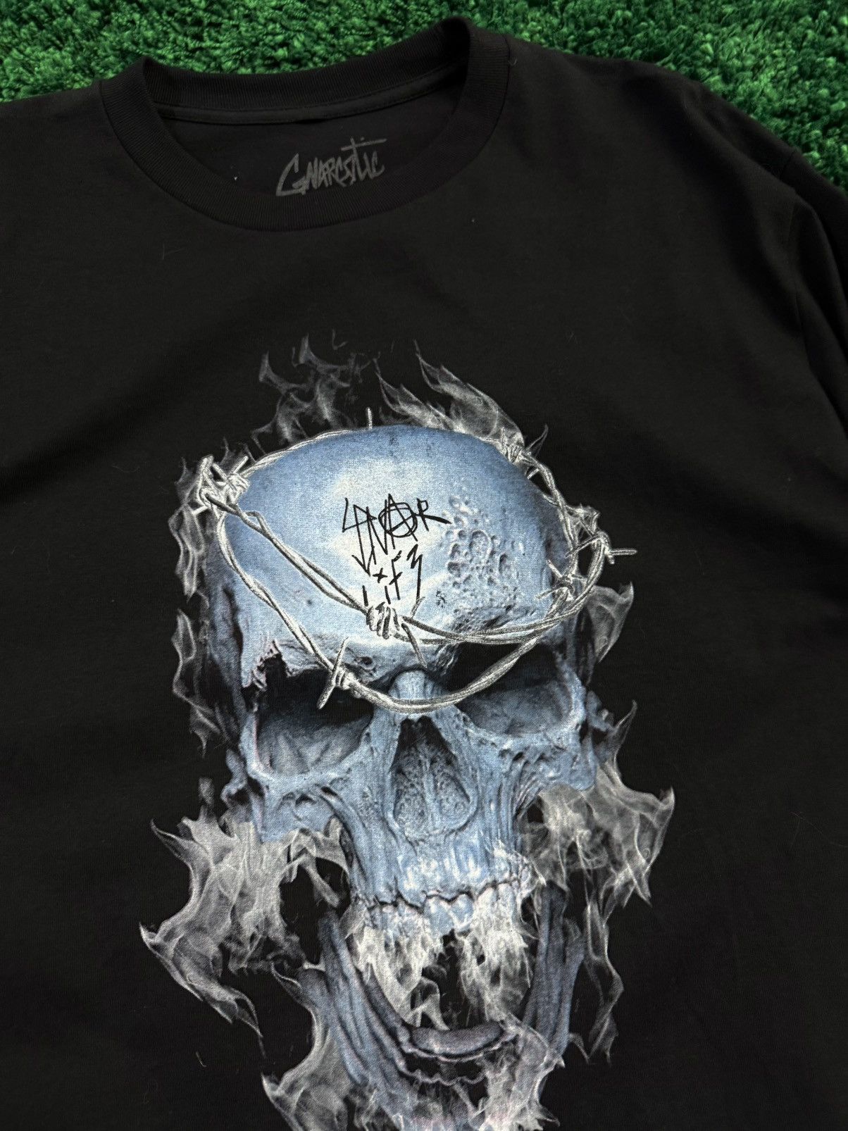 Gnarcotic Gnarcotic Frozen Skull Logo Long Sleeve Large Gnar Ftp Size US L / EU 52-54 / 3 - 4 Thumbnail