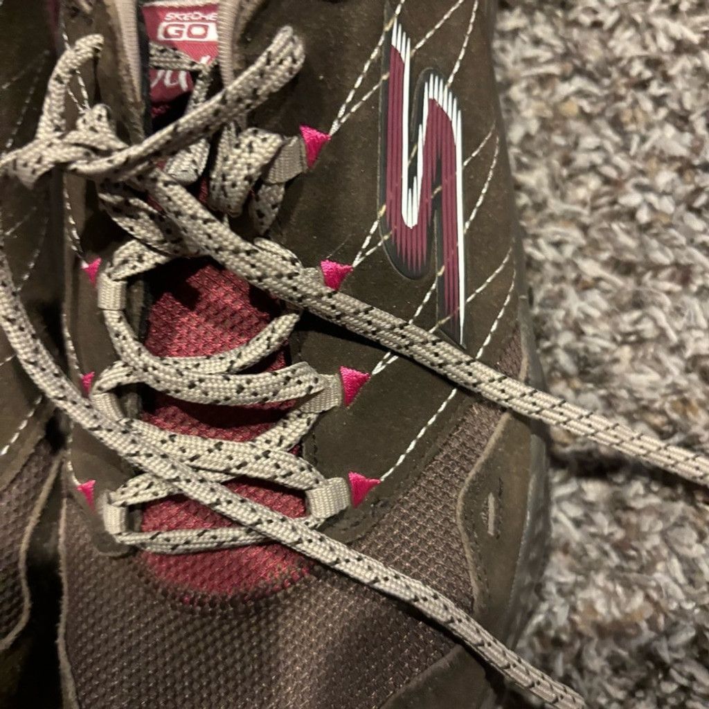 SKECHERS Skechers Brown and Red Outdoor Sneakers Size US 10 / IT 40 - 2 Thumbnail