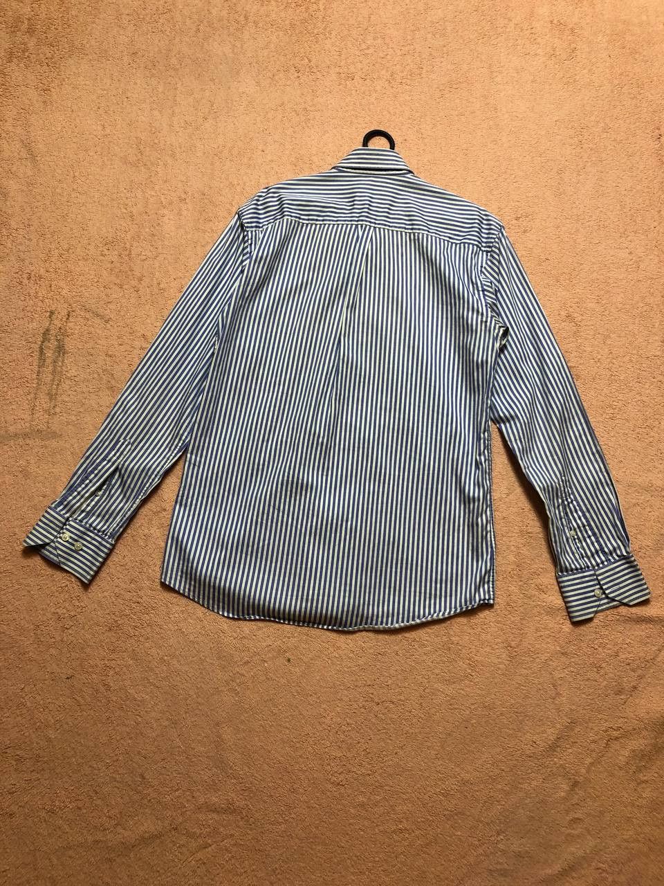 Lacoste Vintage striped print shirt Y2K Lacoste logo streetwear Size US L / EU 52-54 / 3 - 16 Thumbnail