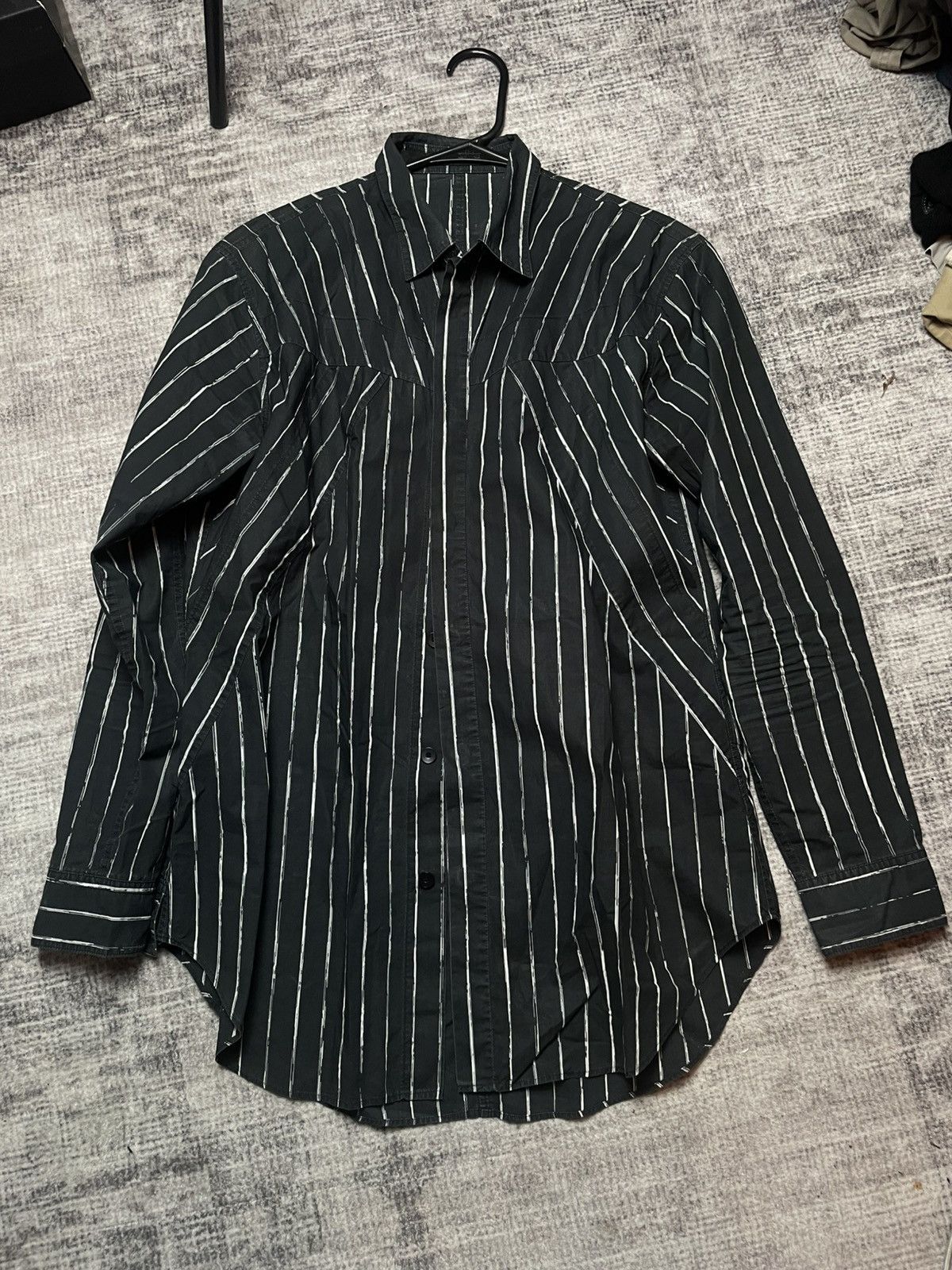 Julius Julius SS19 Seamed Striped Shirt Size US M / EU 48-50 / 2 - 10 Thumbnail