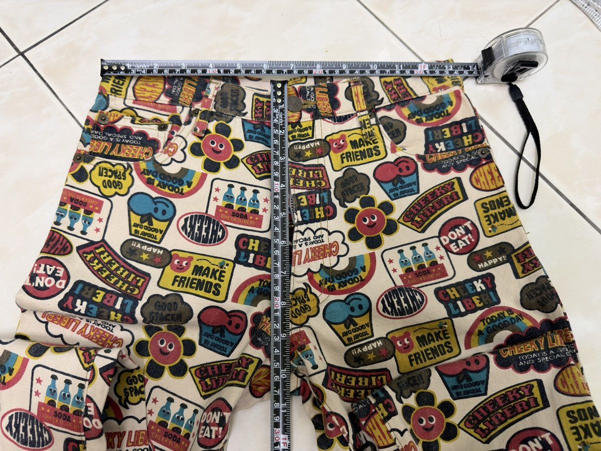 Hysteric Glamour Flare CHEEKYLIBERI Over Print Hysteric Style Design Pant Size US 26 / EU 42 - 16 Thumbnail
