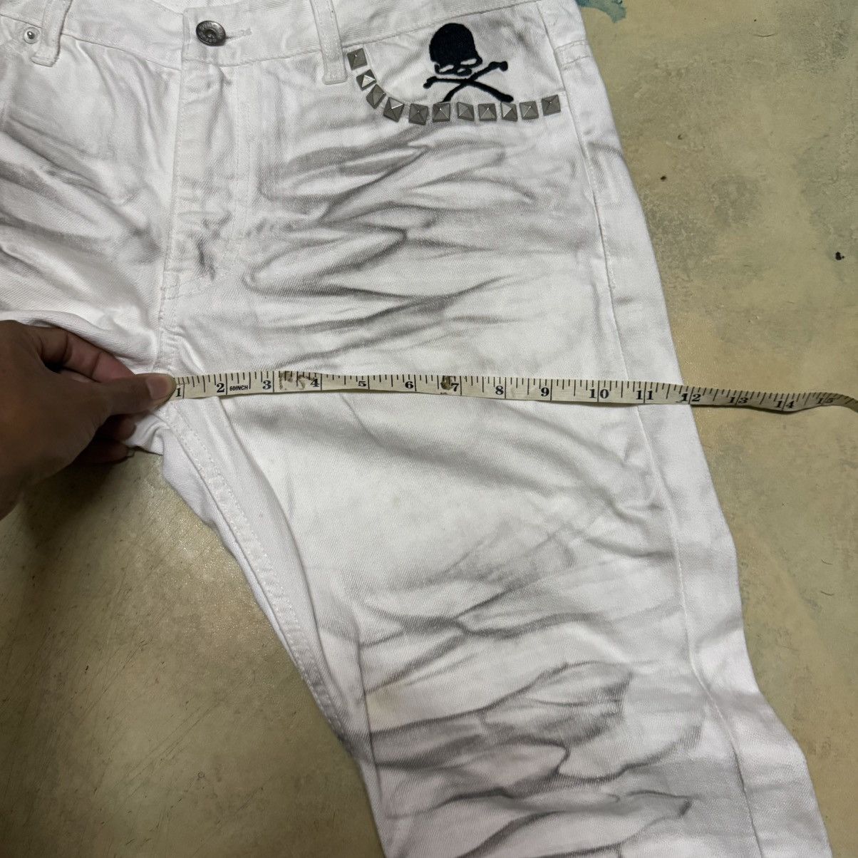 semanticdesign Semantic Design Rare Style Distressed Denim Jeans Size US 32 / EU 48 - 13 Thumbnail