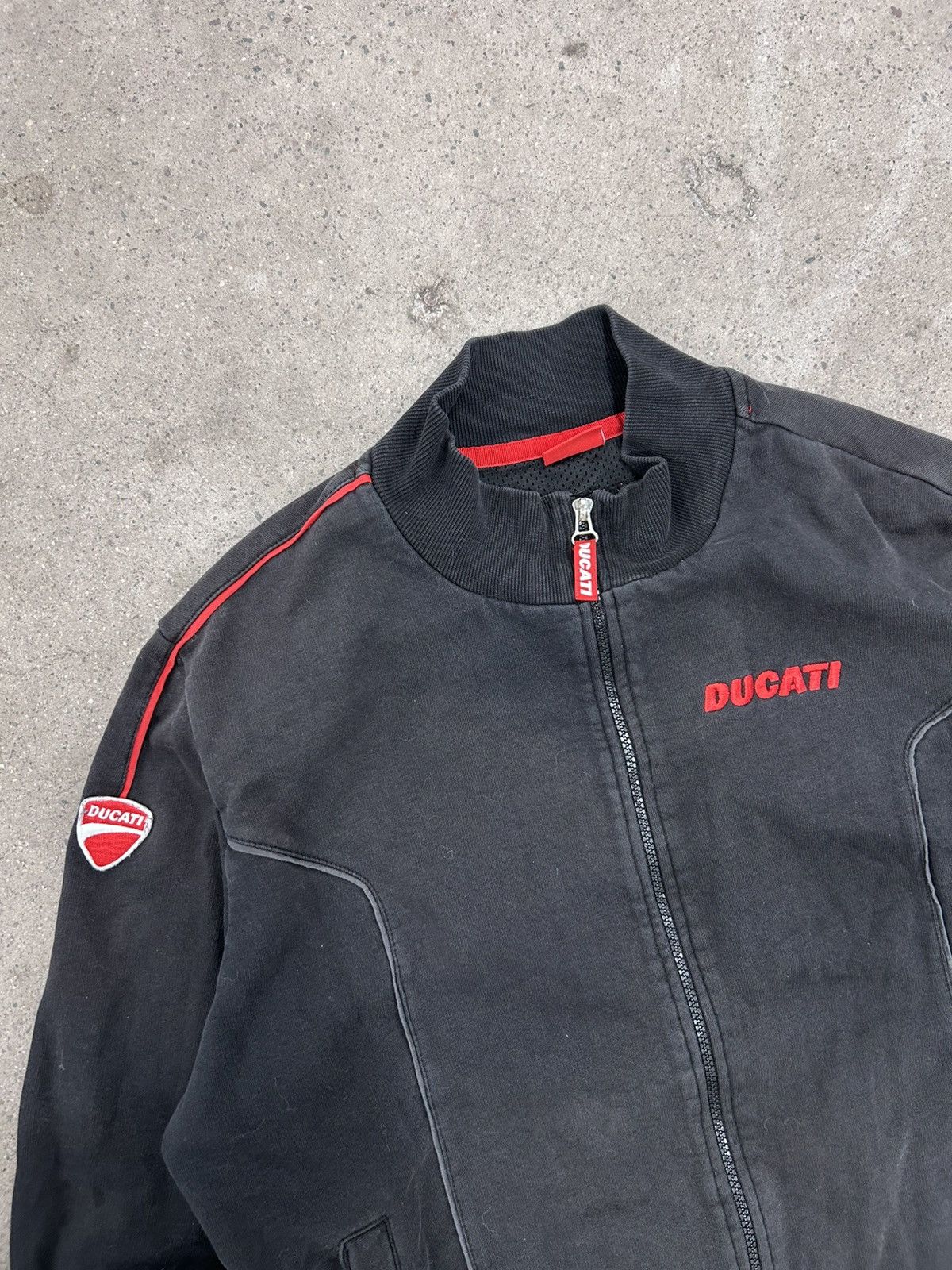 Ducati Ducati Men's Black Track Suit Jacket Size US L / EU 52-54 / 3 - 3 Thumbnail