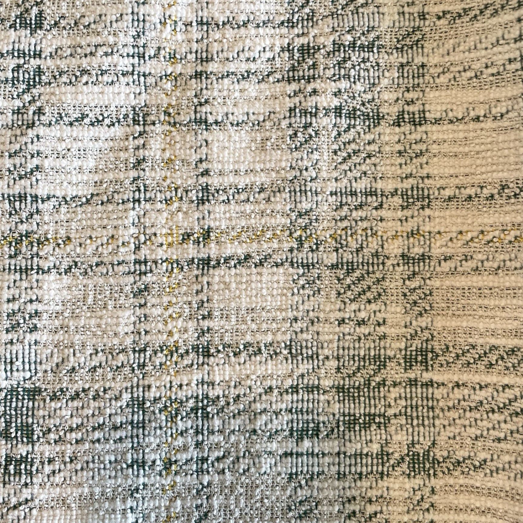 Vintage SOHO Skirt Womens Size M White/Green Pencil Midi Stretch Elastic Waist Regular Vintage No Size 32" / US 10 / IT 46 - 2 Thumbnail