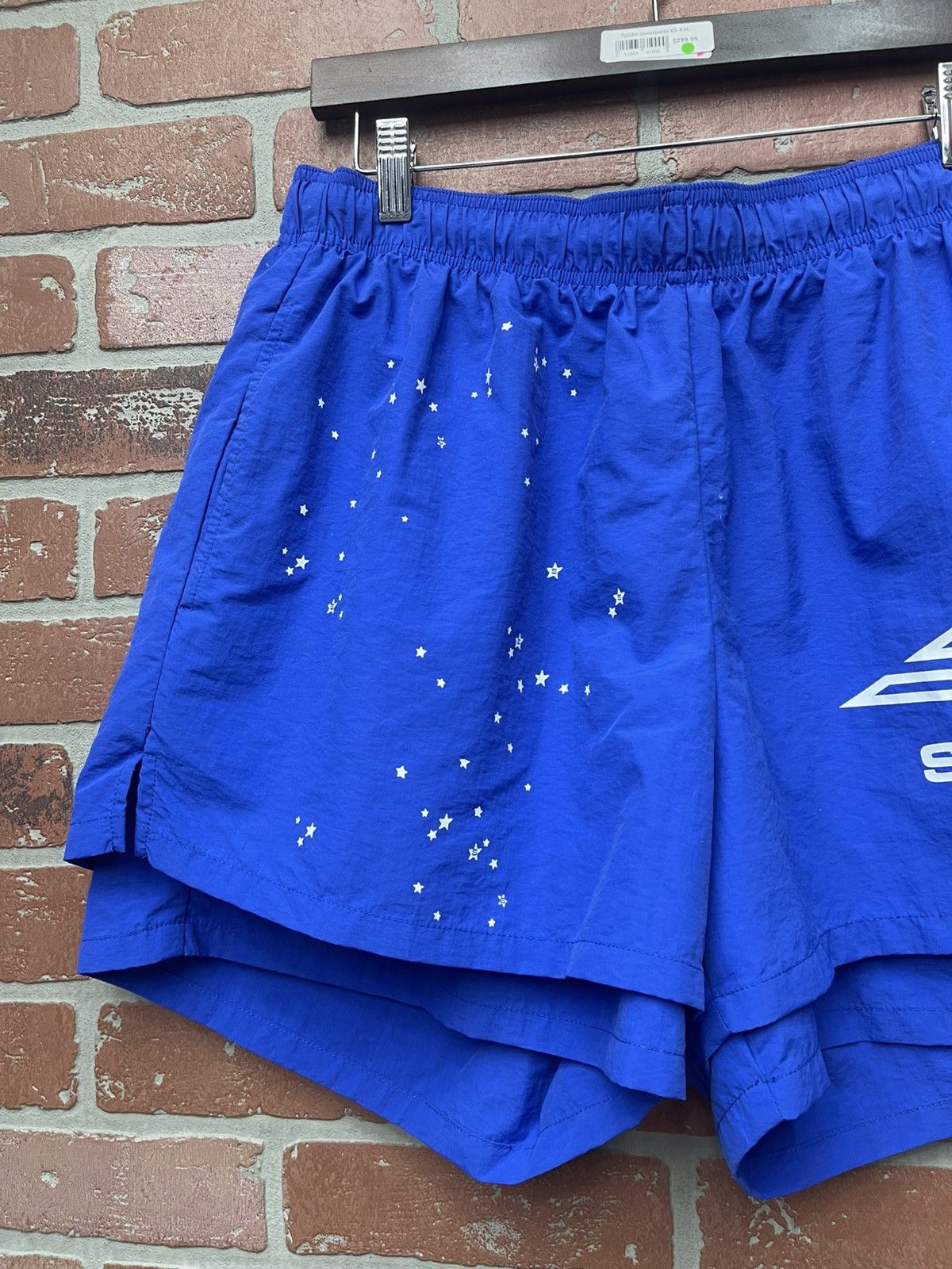 Spyder Size L - Sp5der Shorts Nylon Blue Size US 30 / EU 46 - 2 Thumbnail