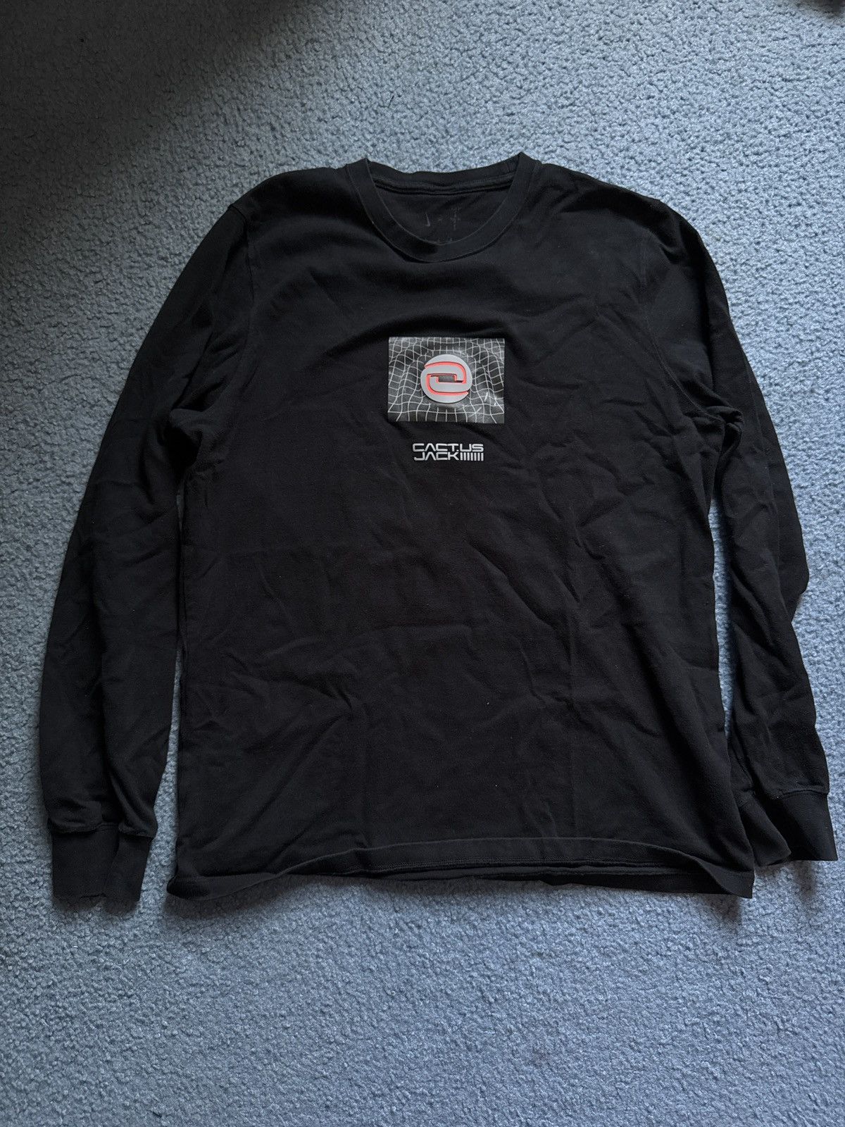 Nike × Travis Scott Cactus Jack U NRG LS TEE Size US L / EU 52-54 / 3 - 1 Thumbnail
