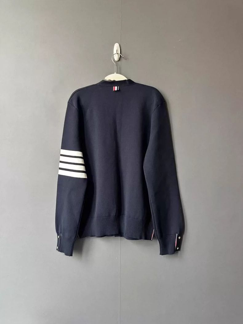 Thom Browne Thom Browne Gold-buttoned cardigan jacket 2505-Nextarrow Size US M / EU 48-50 / 2 - 2 Thumbnail
