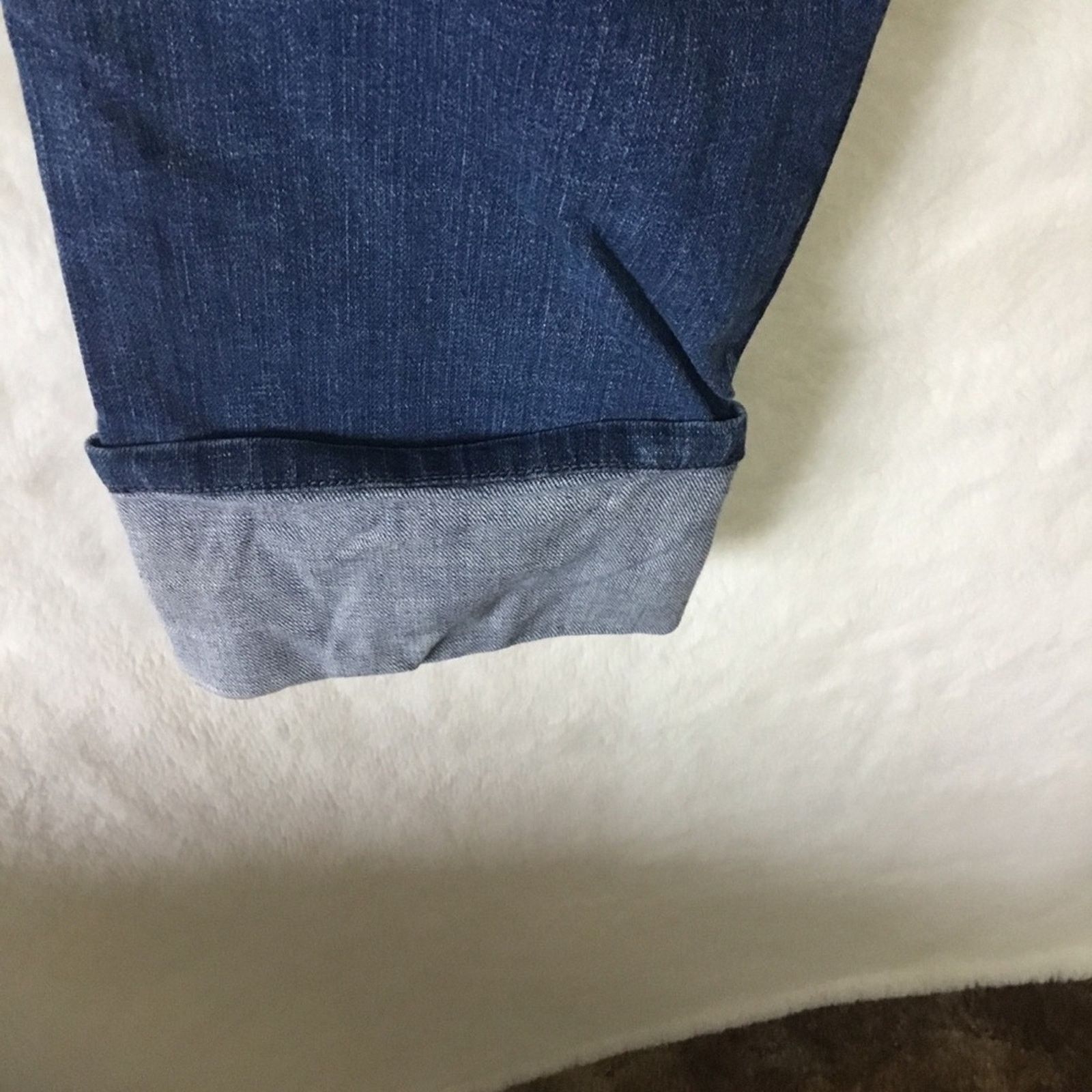 Banana Republic Banana Republic Blue Cuffed Jeans Size 27" / US 4 / IT 40 - 9 Thumbnail