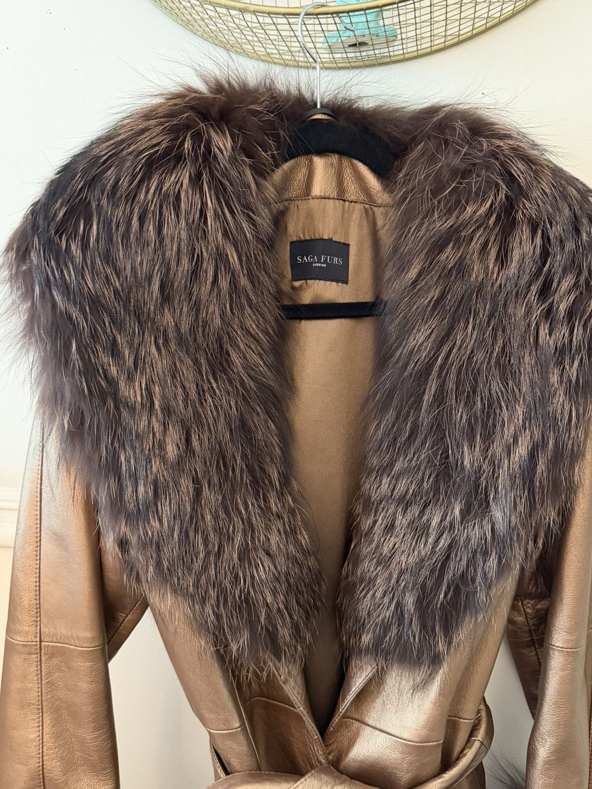Sagafurs SAGA FOX FUR COAT VINTAGE Size S / US 4 / IT 40 - 4 Thumbnail
