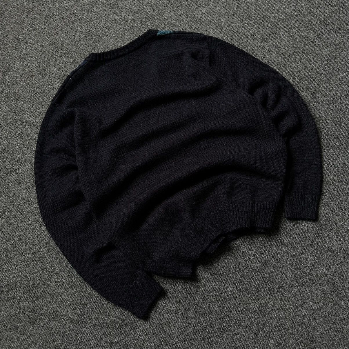 Hypebeast VTG Knit Wool V Neck Sweater Danilo Size S Y2K 00s USA Hype Size US S / EU 44-46 / 1 - 9 Thumbnail