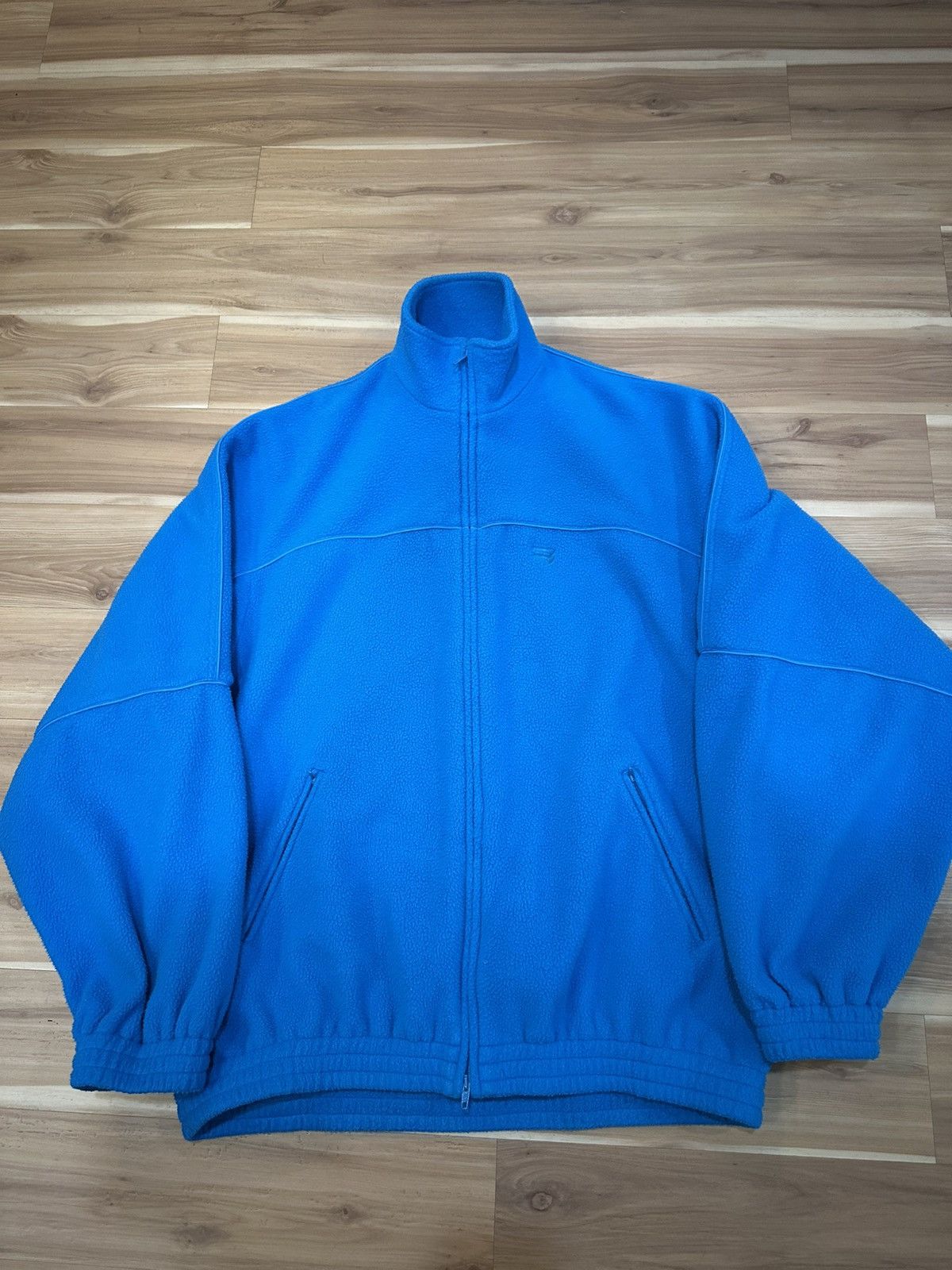 Balenciaga Balenciaga Sporty B Fleece Zip Up Size US L / EU 52-54 / 3 - 1 Thumbnail