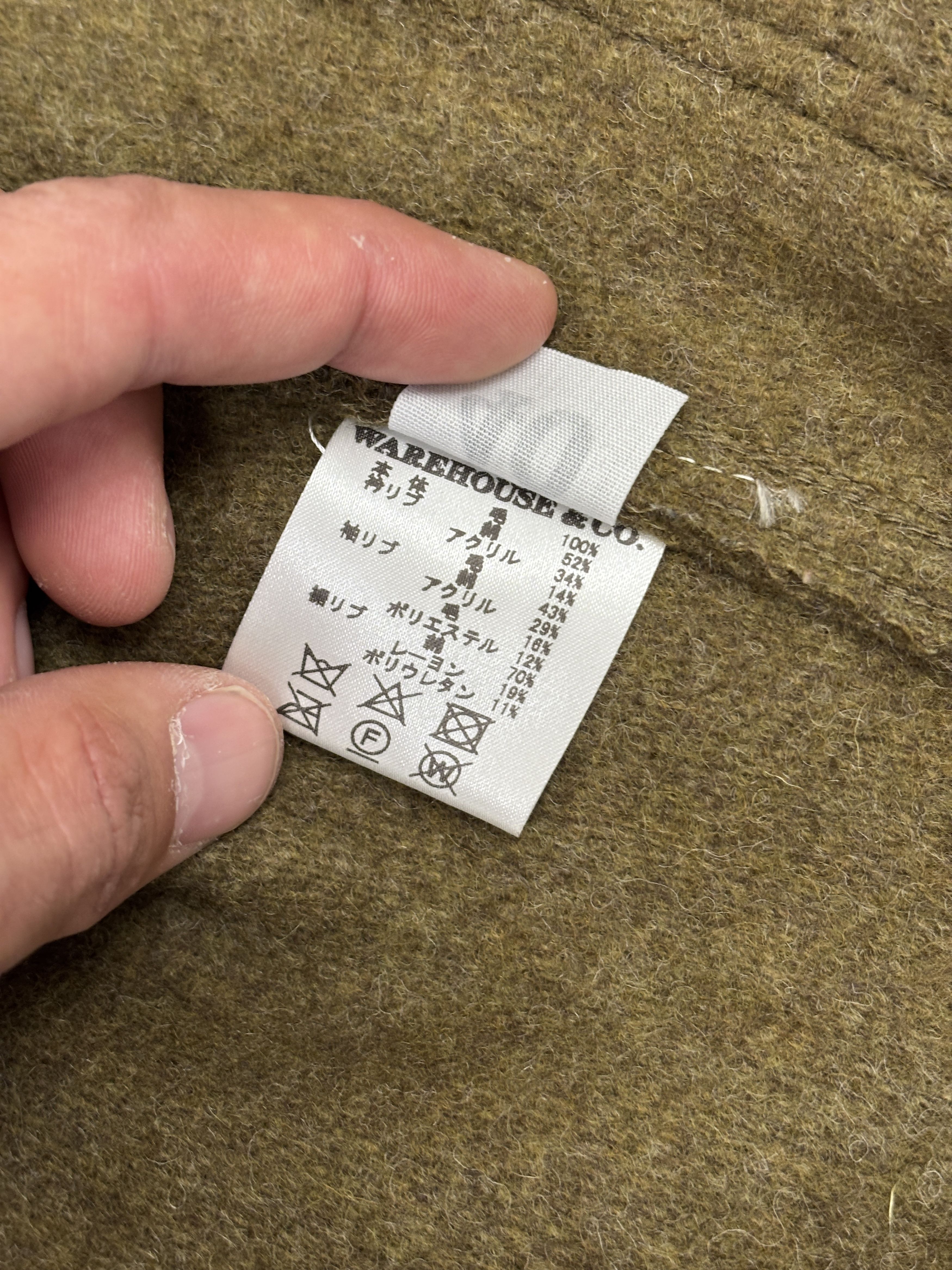 Warehouse & Co. Warehouse A-1 Wool Jacket Size US L / EU 52-54 / 3 - 9 Thumbnail