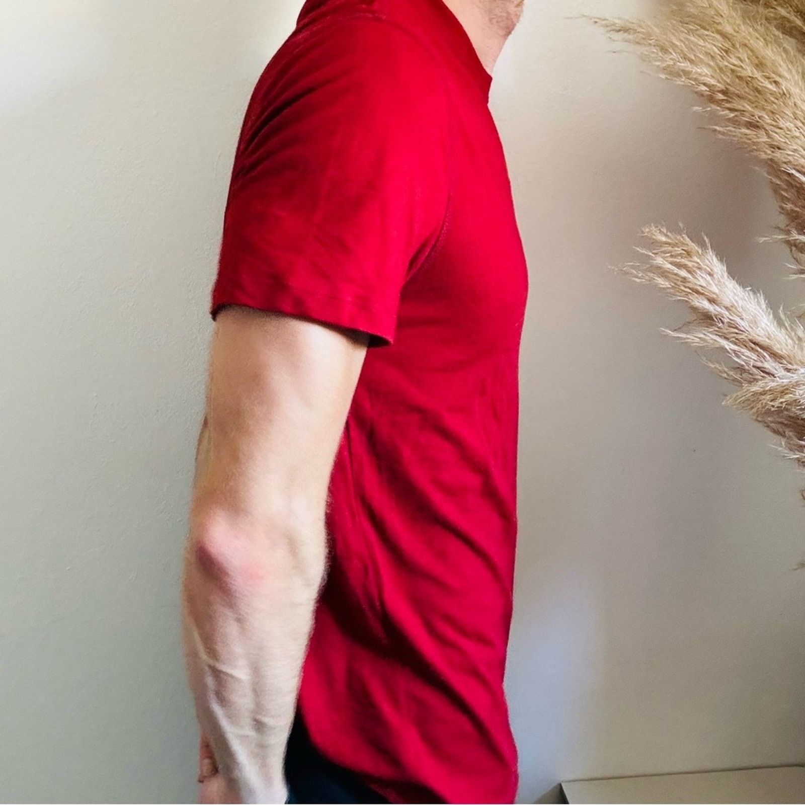 Eddie Bauer EDDIE BAUER Dark Red Slim Short Sleeve Crew Tee Shirt Top Size US M / EU 48-50 / 2 - 7 Thumbnail