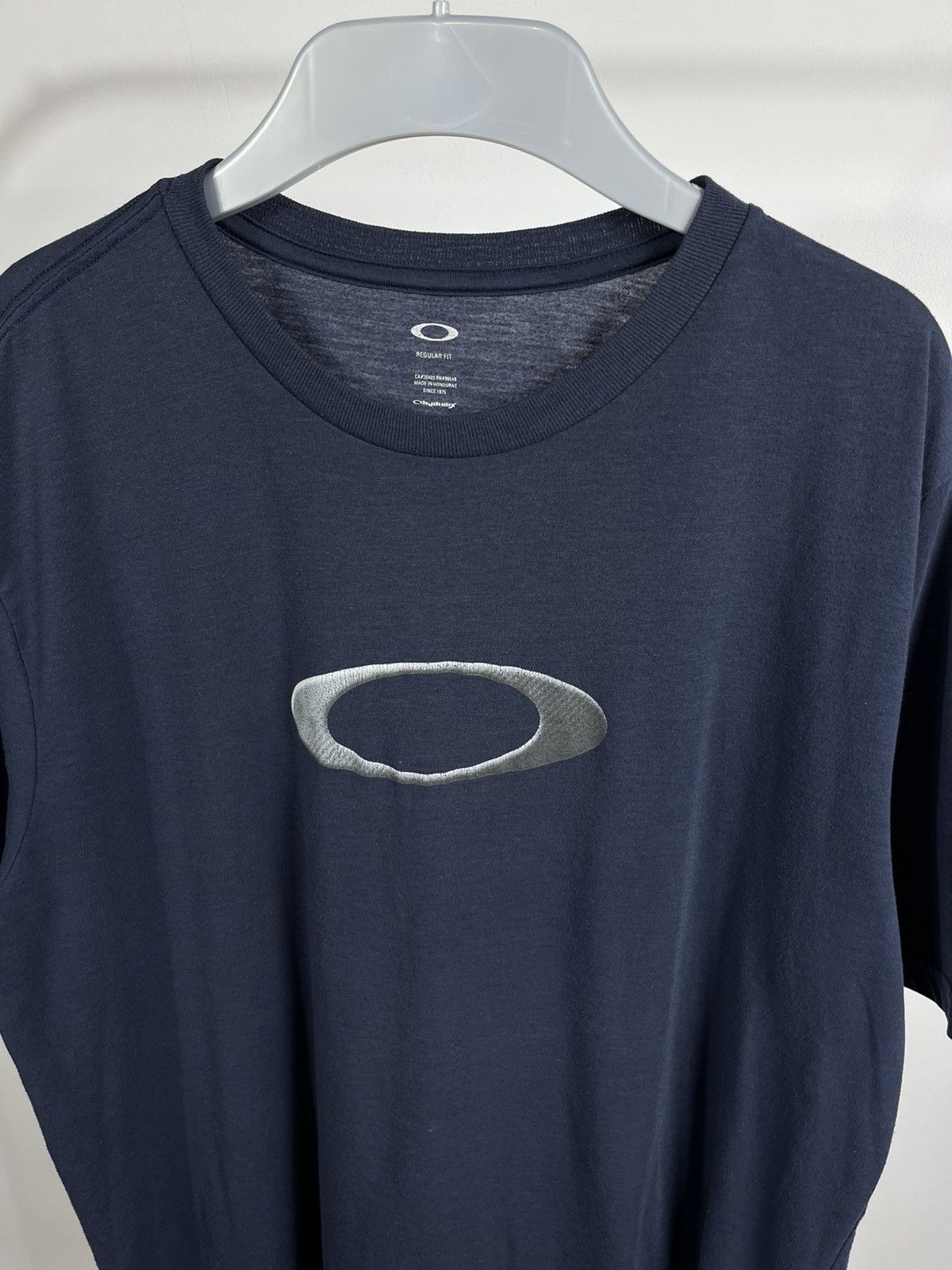 Oakley Oakley Logo T-Shirt XL Navy Blue Regular Fit Vintage Style Size US XL / EU 56 / 4 - 4 Thumbnail