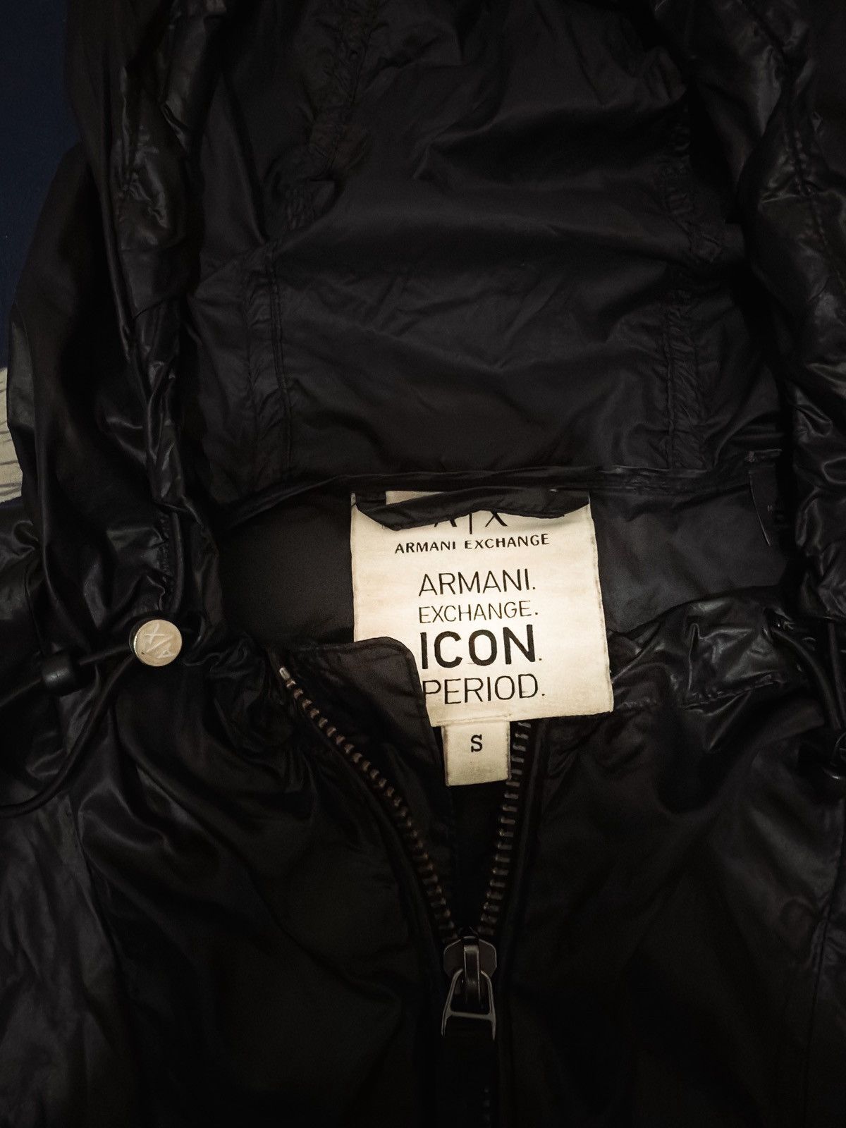 Armani Exchange Armani Exchange Icon logo Zip Up Nylon Windbreaker Jacket Size US S / EU 44-46 / 1 - 4 Thumbnail