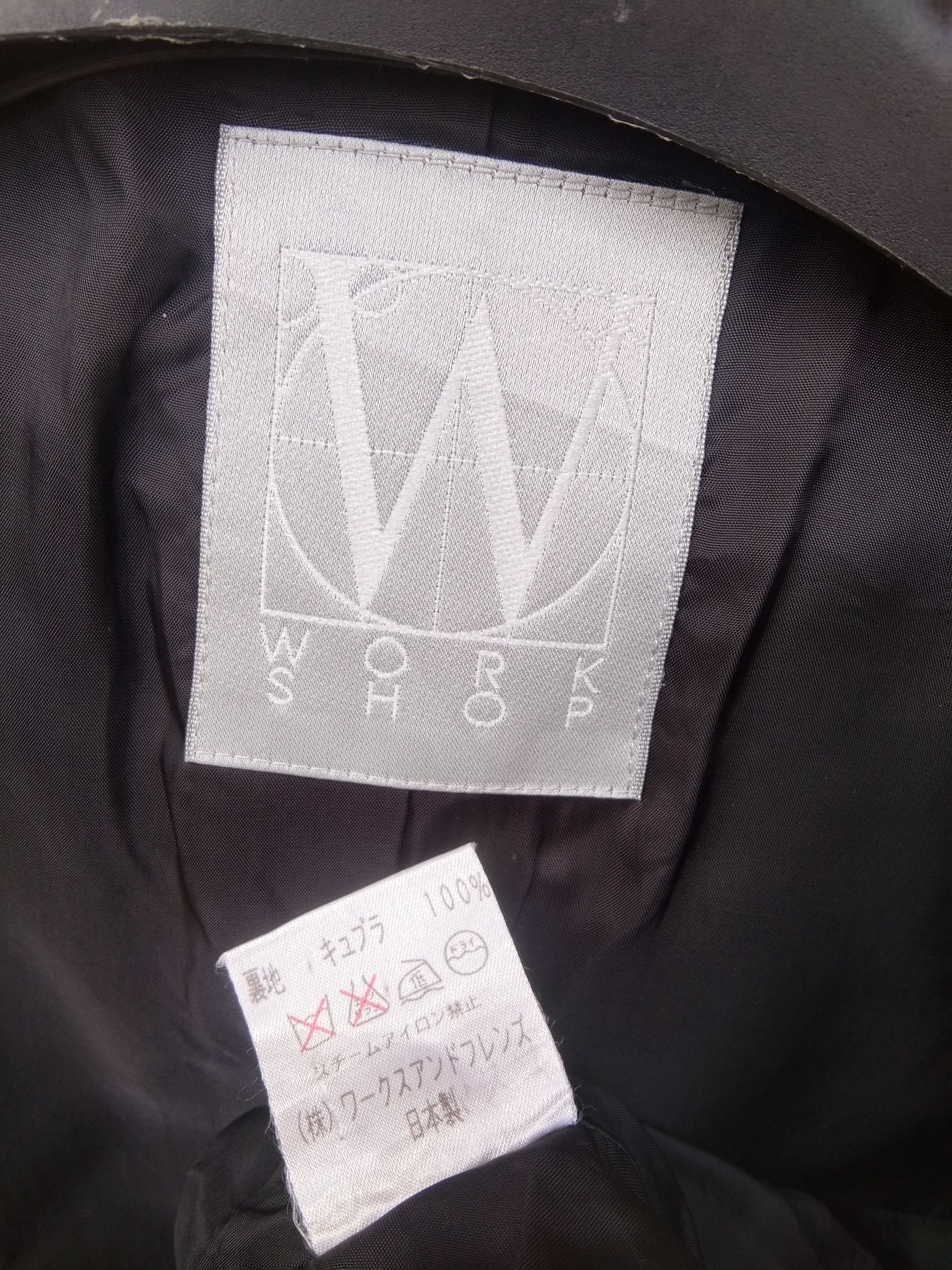 Yohji Yamamoto Workshop by yohjj yamamoto black stripe blazer jacket Size L / US 10 / IT 46 - 6 Thumbnail