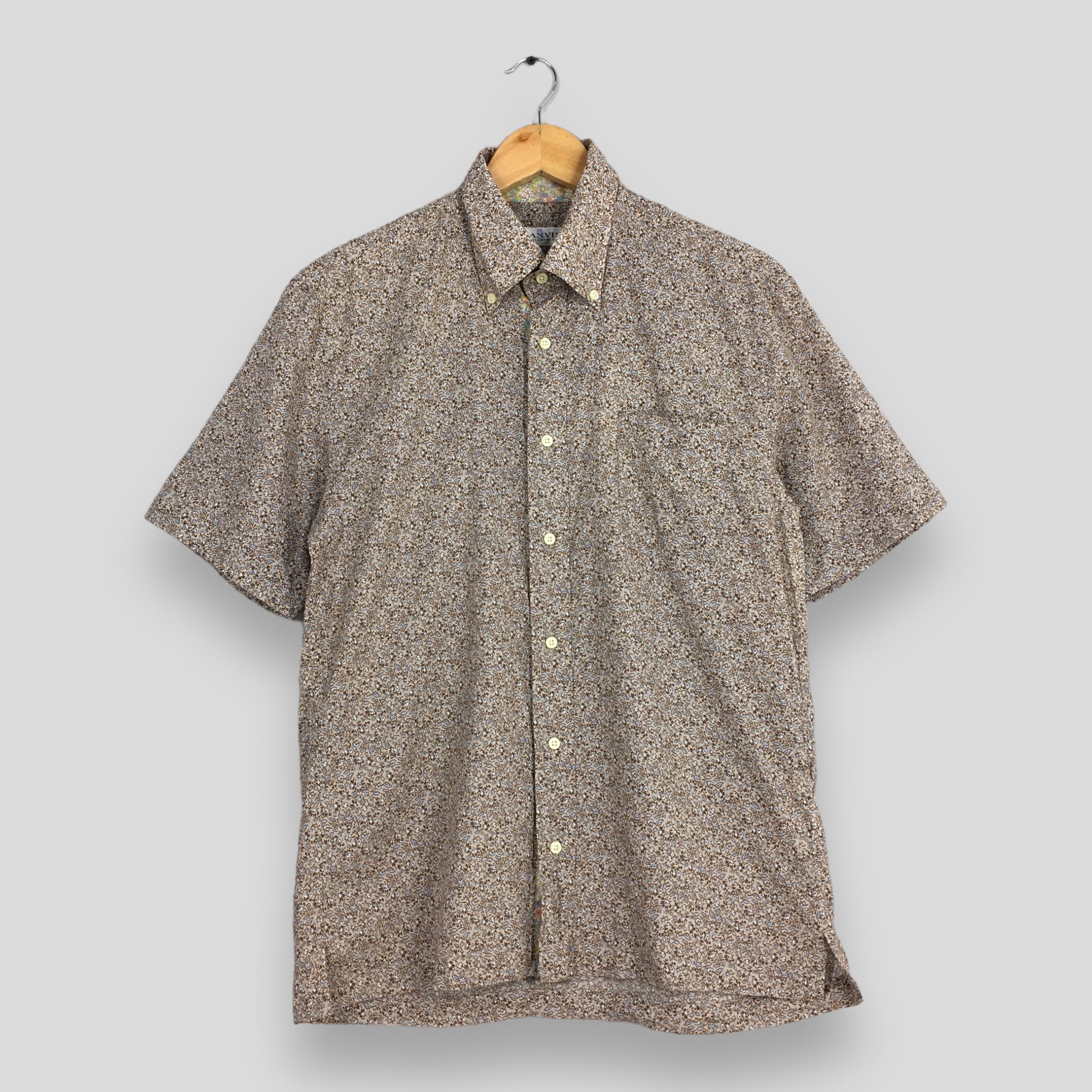 Designer Vintage Lanvin Collection Paisley Floral Shirt Medium Size US M / EU 48-50 / 2 - 1 Thumbnail