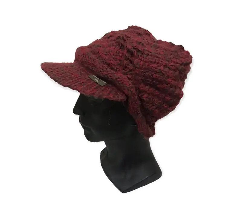 Vintage Marie Claire Knit Beanie Hat Size ONE SIZE - 1 Thumbnail