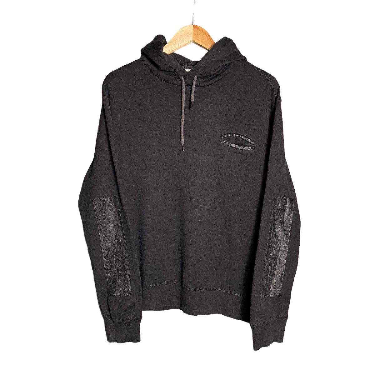 Sweat-shirt Yohji Yamamoto Vintage - Noir, Taille M, Coton - Occasion Très Bon état