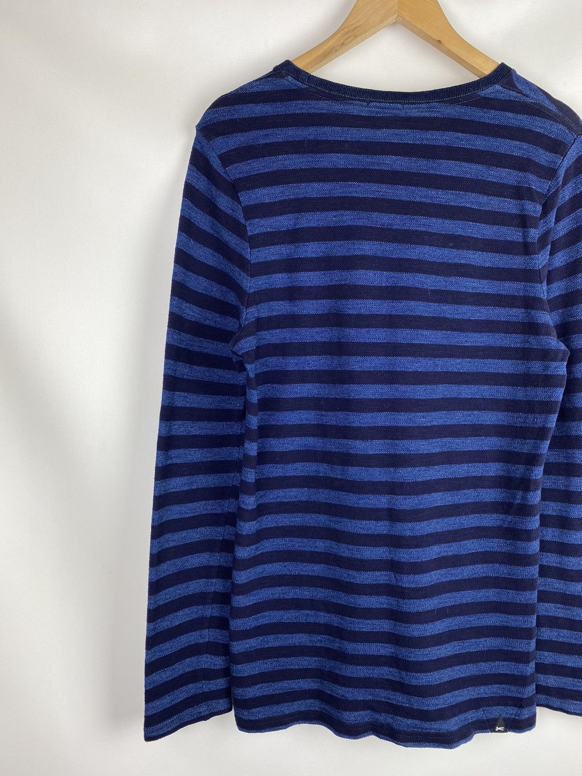 DENHAM × Japanese Brand Denham men’s striped sweatshirt pullover size S Size US S / EU 44-46 / 1 - 13 Thumbnail