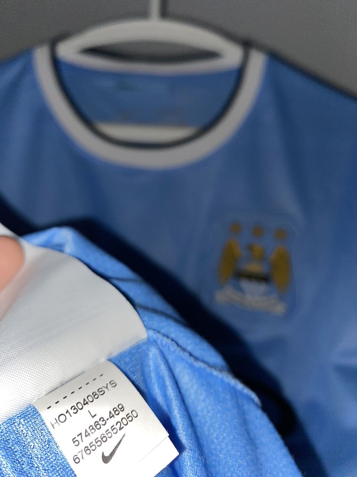 Nike × Vintage JERSEY MANCHESTER CITY 2013/2014 VINTAGE RARE [L] Size US L / EU 52-54 / 3 - 5 Thumbnail