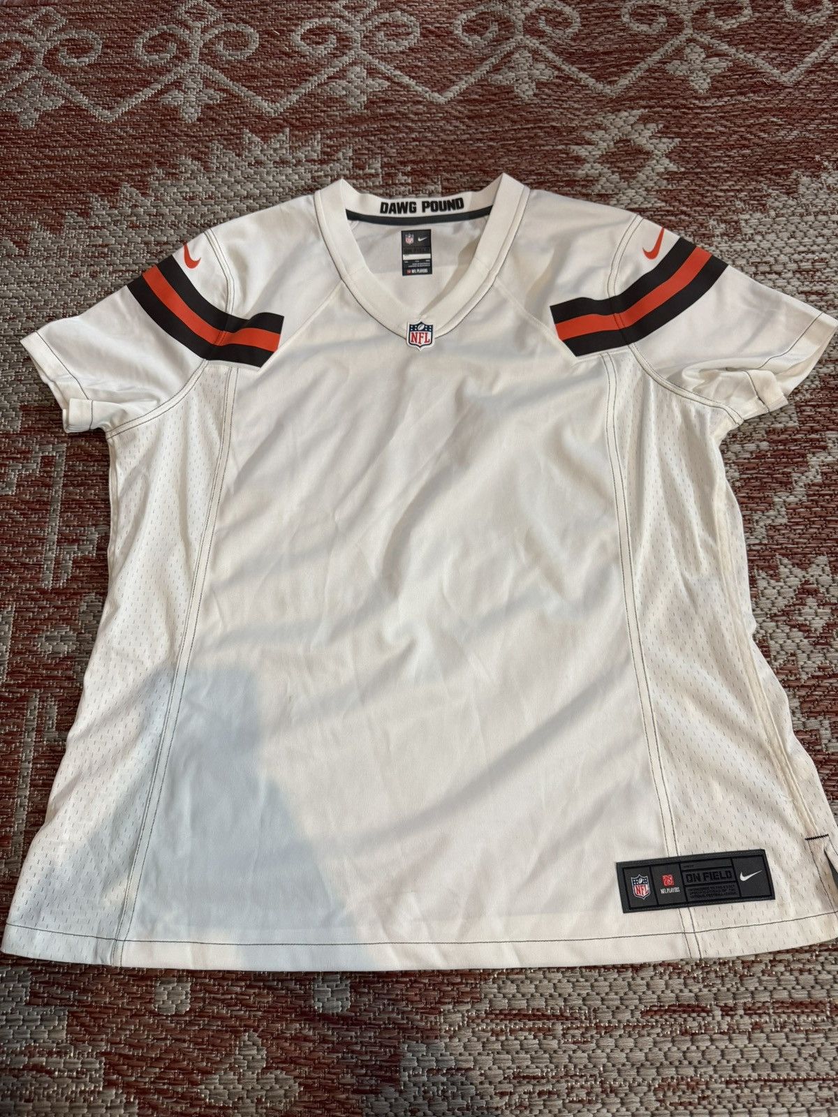 Nike Blank Cleveland Browns Jersey Women’s XXL CUSTOMIZING Size US XXL / EU 58 / 5 - 1 Thumbnail