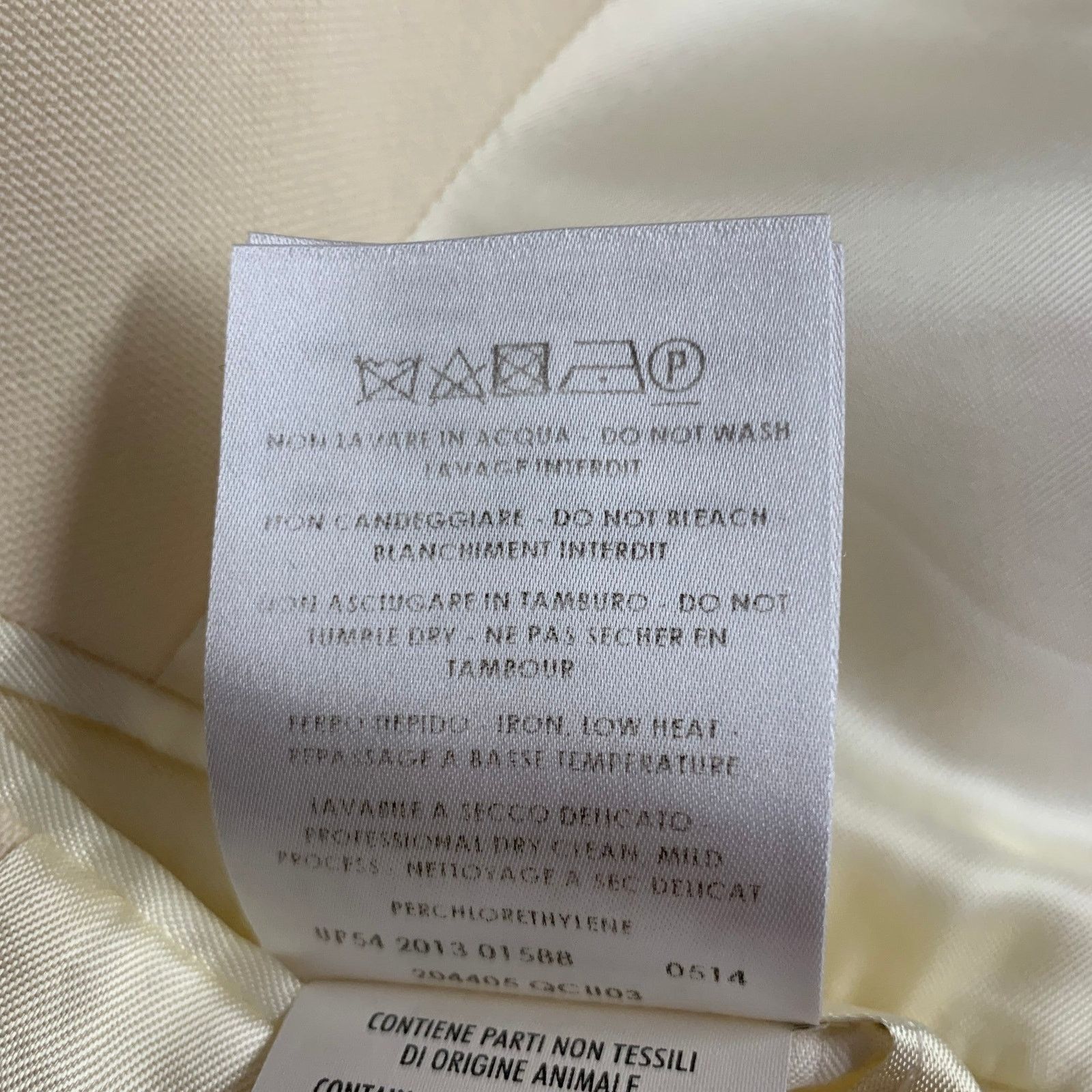 Alexander McQueen Size 40 Beige Wool Single Breasted Sport Coat Size 40R - 12 Thumbnail