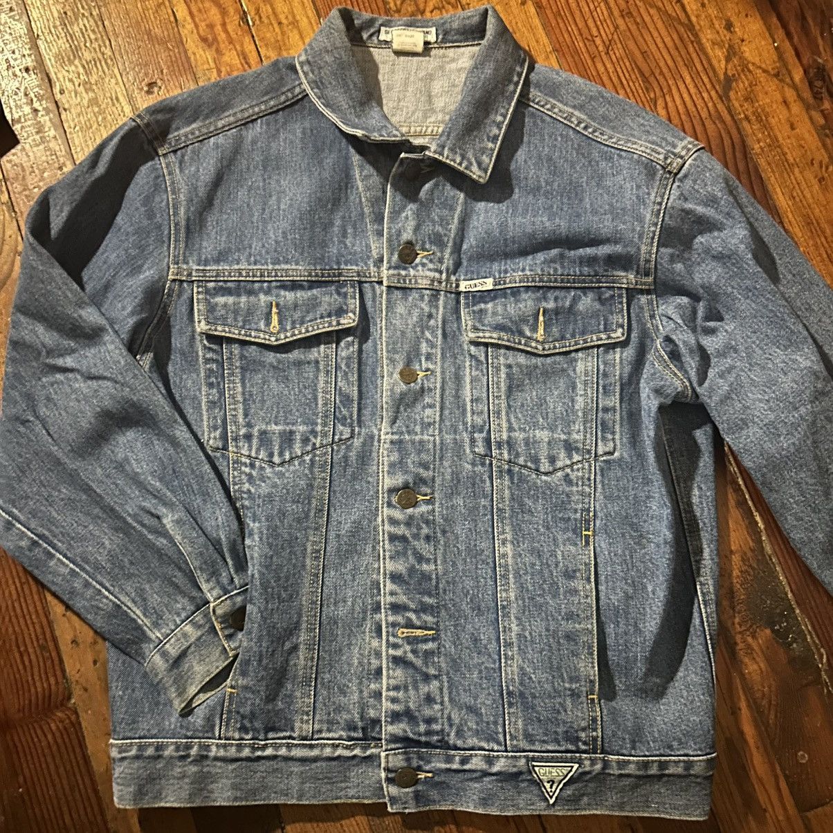 Guess Guess Marciano Denim Jacket 80s Size US M / EU 48-50 / 2 - 1 Thumbnail