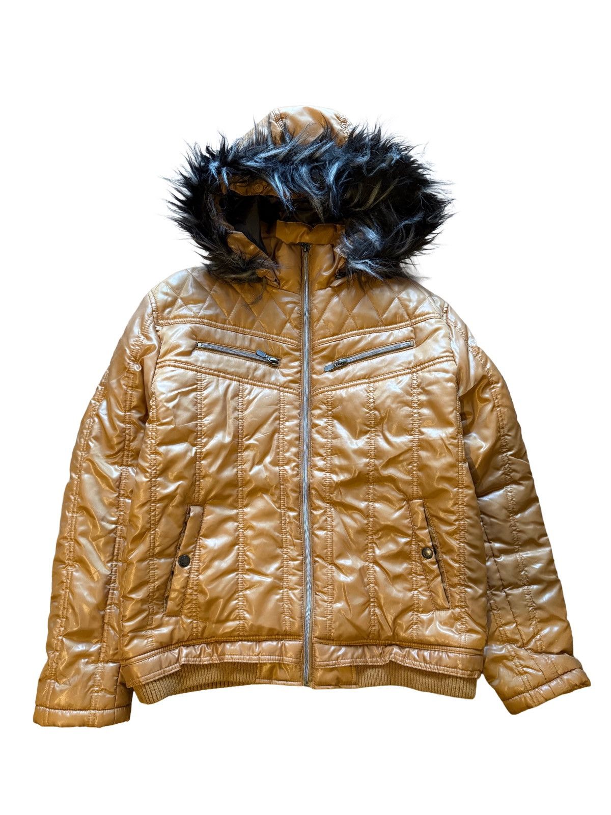 Spinash Golden Spinalh Fur Jacket Size US L / EU 52-54 / 3 - 1 Thumbnail