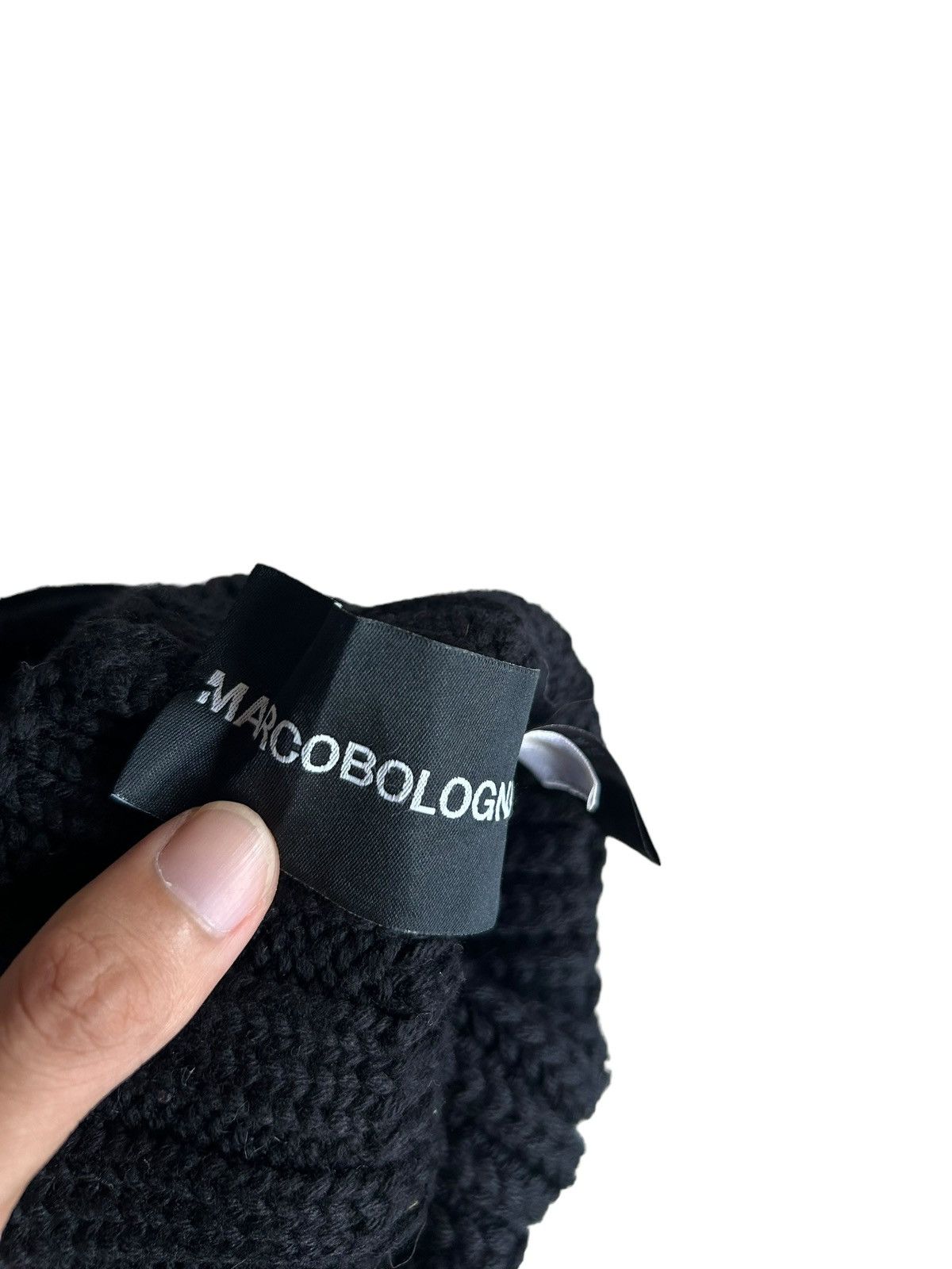 14th Addiction × Japanese Brand × Le Grande Bleu (L.G.B.) Japanese MARCOBOLOGNA Punk Bondage wool knitted Beanie Hats Size ONE SIZE - 8 Thumbnail