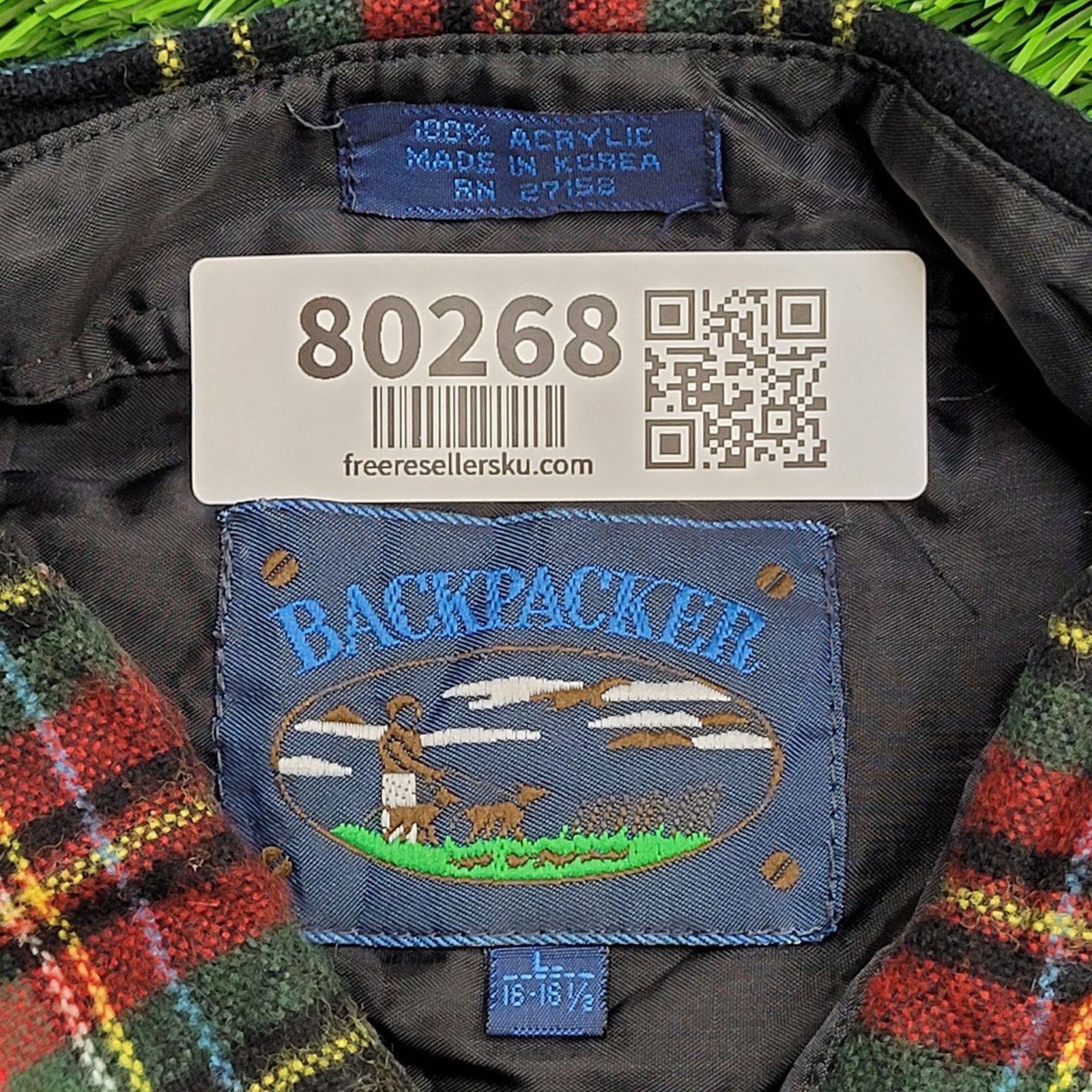 Vintage Vintage Backpackers Western Plaid Shirt L 16.5 22x28 Shacket Size US L / EU 52-54 / 3 - 7 Thumbnail