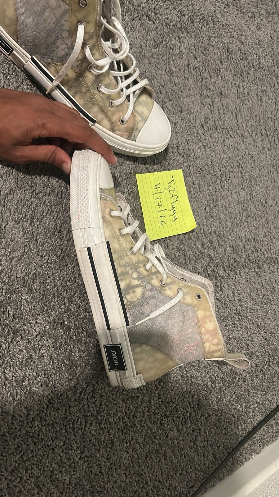 Dior Dior B23 High ‘Dior Oblique - Multi’ Size US 10.5 / EU 43-44 - 4 Thumbnail