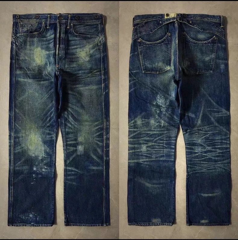 RRL Ralph Lauren RRL Ralph Lauren Smiling Bull King Jeans Size US 28 / EU 44 - 6 Thumbnail